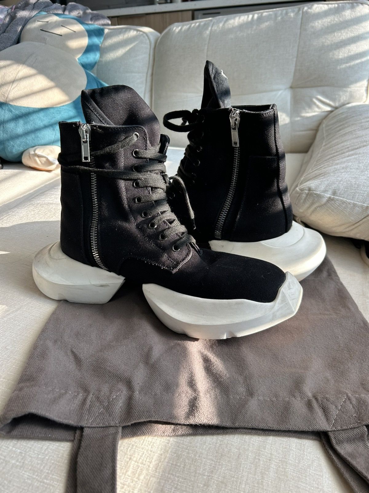 Rick Owens Drkshdw Rick Owens Drksdw Stivali Army Sneaker Boot Size US 11 / EU 44 - 1 Thumbnail