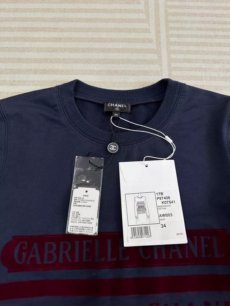 Chanel Chanel Blue plush sweatshirt Size XXS / US 00 / IT 34 - 5 Thumbnail