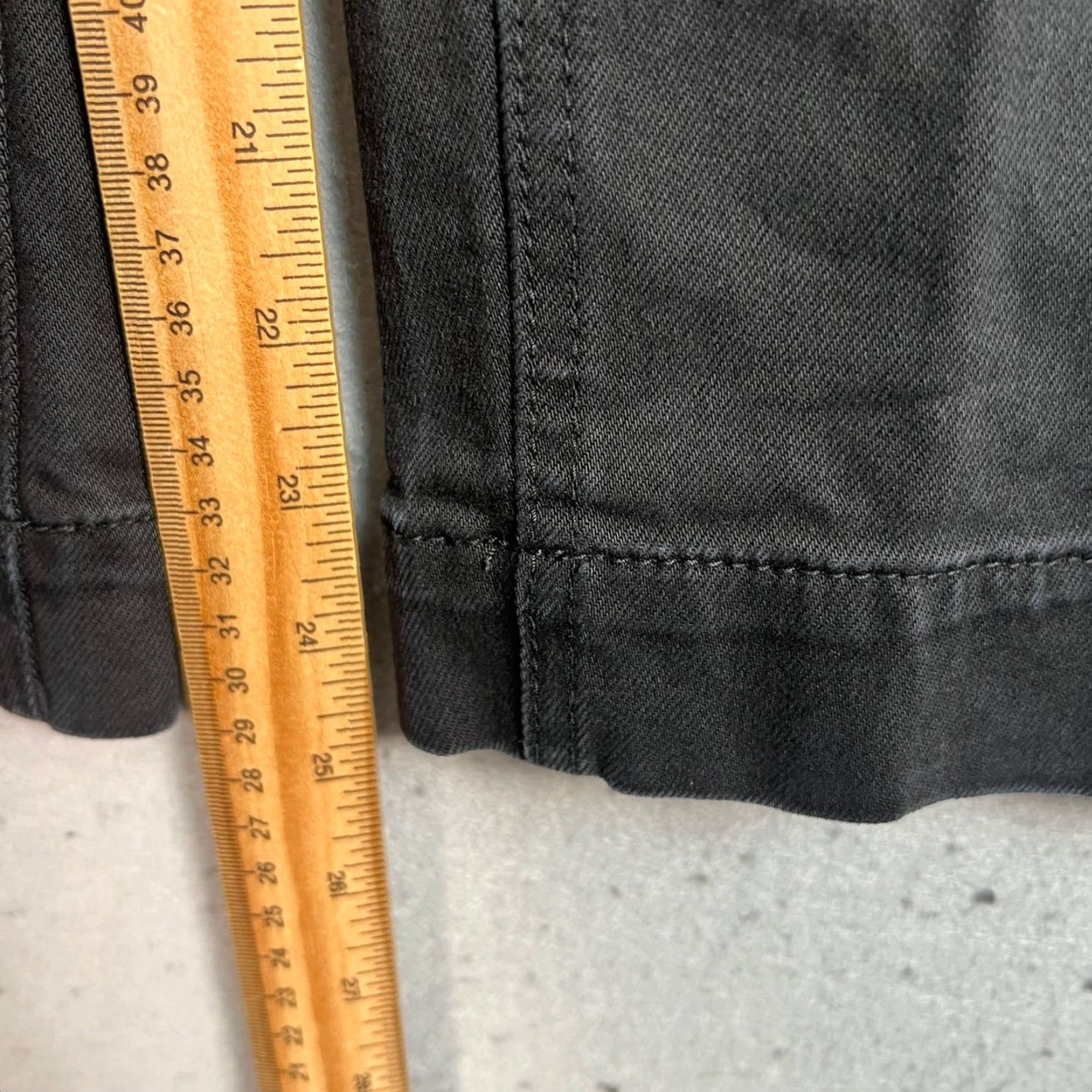 Everlane Everlane Black High-Waisted Straight-Leg Pants Size 2 Cotton Blend Womens Pants Size 26" / US 2 / IT 38 - 7 Thumbnail