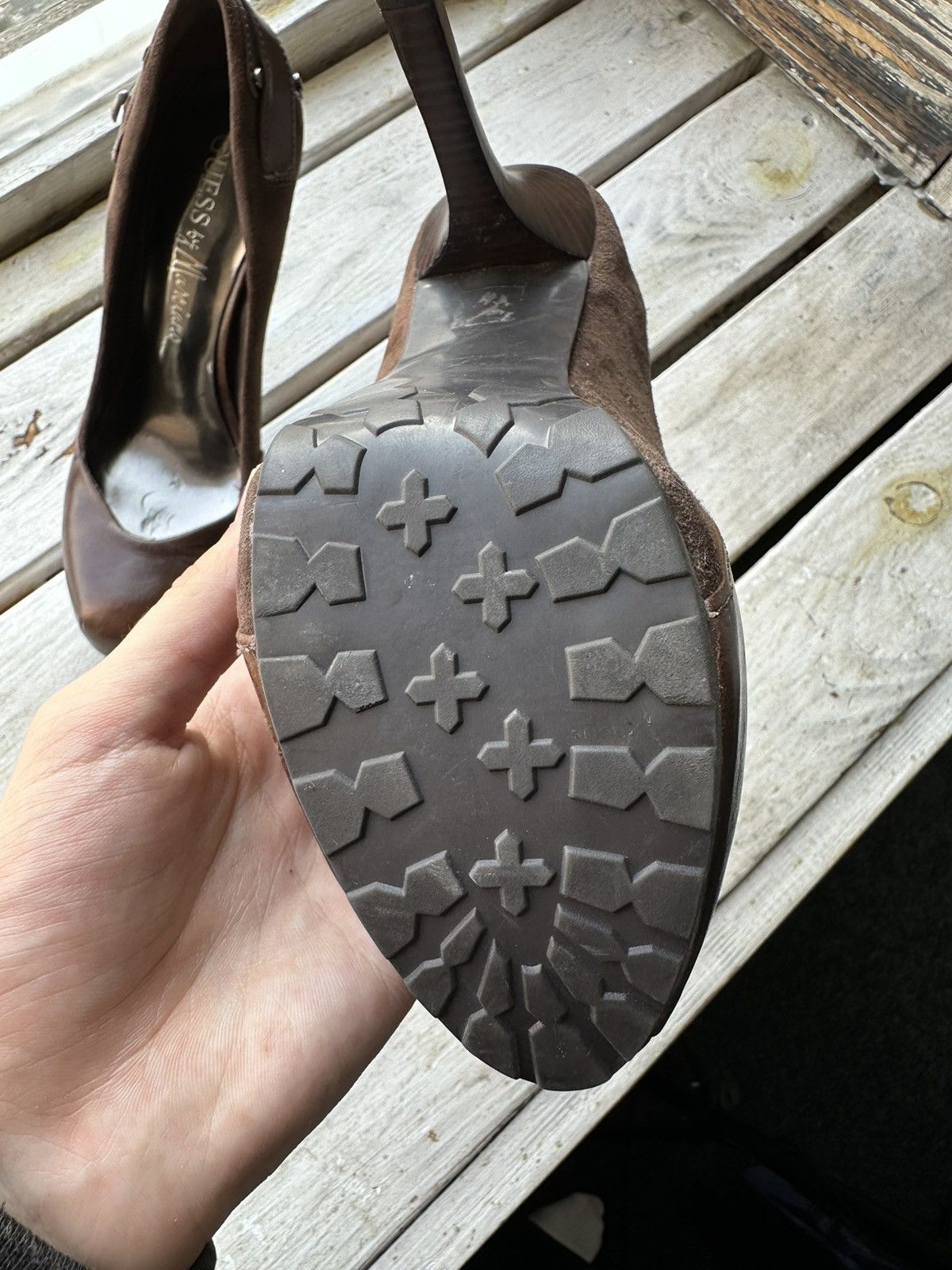 Georges Marciano × Guess × If Six Was Nine 🚨AVANT GARDE IF SIX WAS NINE GUESS BY MARCIANO HEELS RARE Size US 7 / IT 37 - 8 Thumbnail