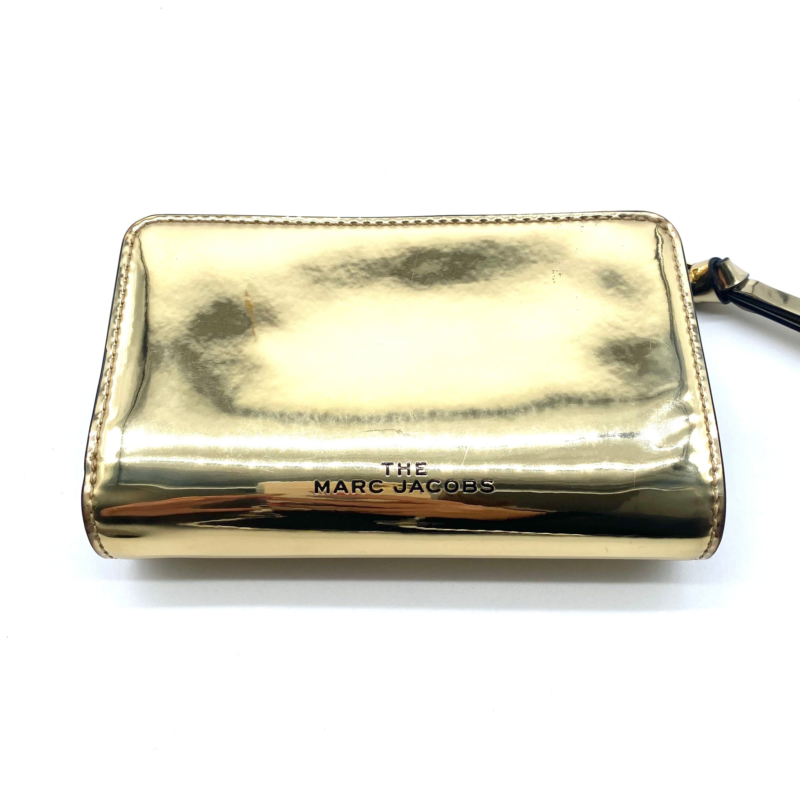 Marc Jacobs Marc By Marc Jacobs Snapshot Wallet Gold Size ONE SIZE - 2 Thumbnail