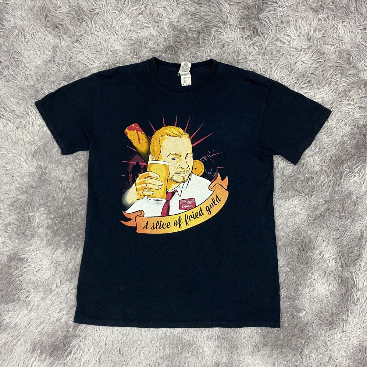 Gildan × Vintage Movie shaun of the dead film comedy horror Size US M / EU 48-50 / 2 - 1 Thumbnail