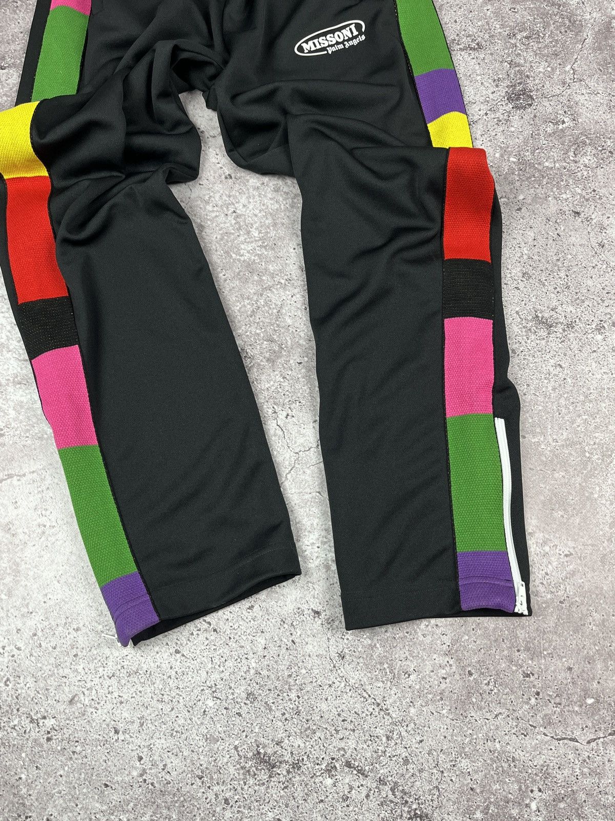 Missoni × Palm Angels Palm Angels x Missoni Track-Pants With Decorative Stripes Size US 34 / EU 50 - 4 Thumbnail