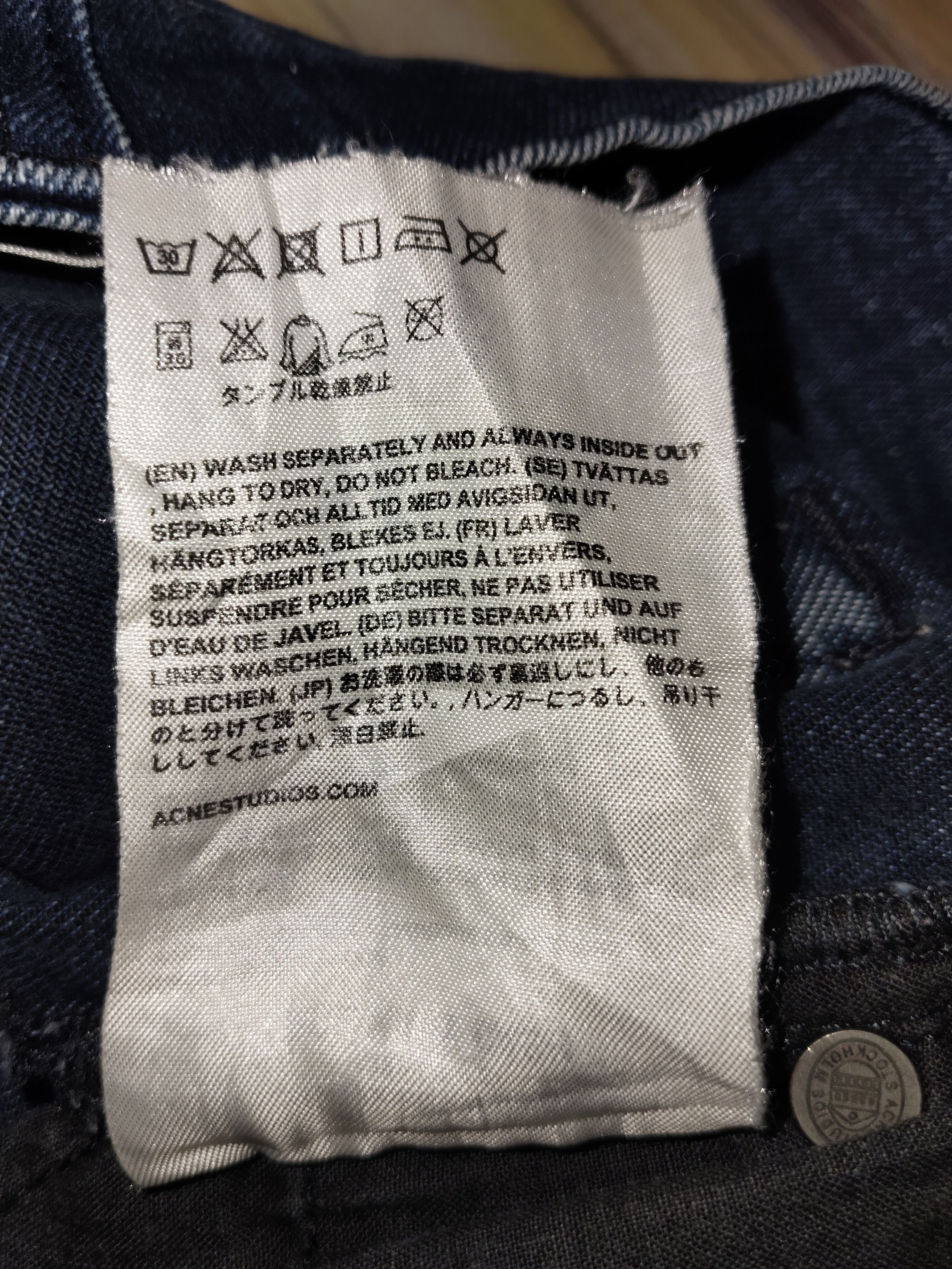 Acne Studios ACNE STUDIOS Jeans Size 28" / US 6 / IT 42 - 8 Thumbnail