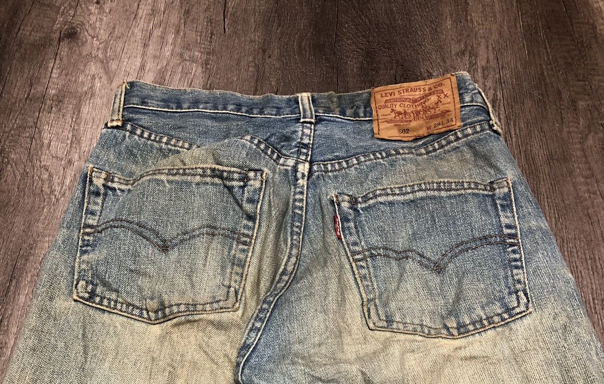Levi's × Vintage Vintage Levi's Big E 502 Selvedge Jeans Size US 28 / EU 44 - 13 Thumbnail