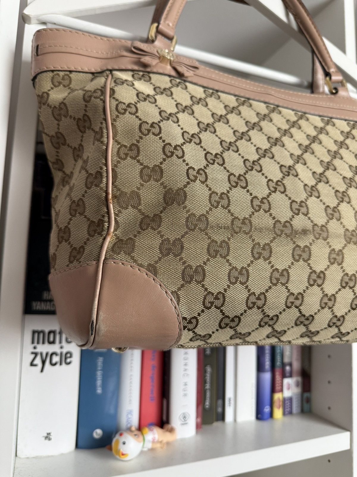 Designer × Gucci Vintage y2k Gucci monogram cocquette bow shoulderbag archive Size ONE SIZE - 4 Thumbnail