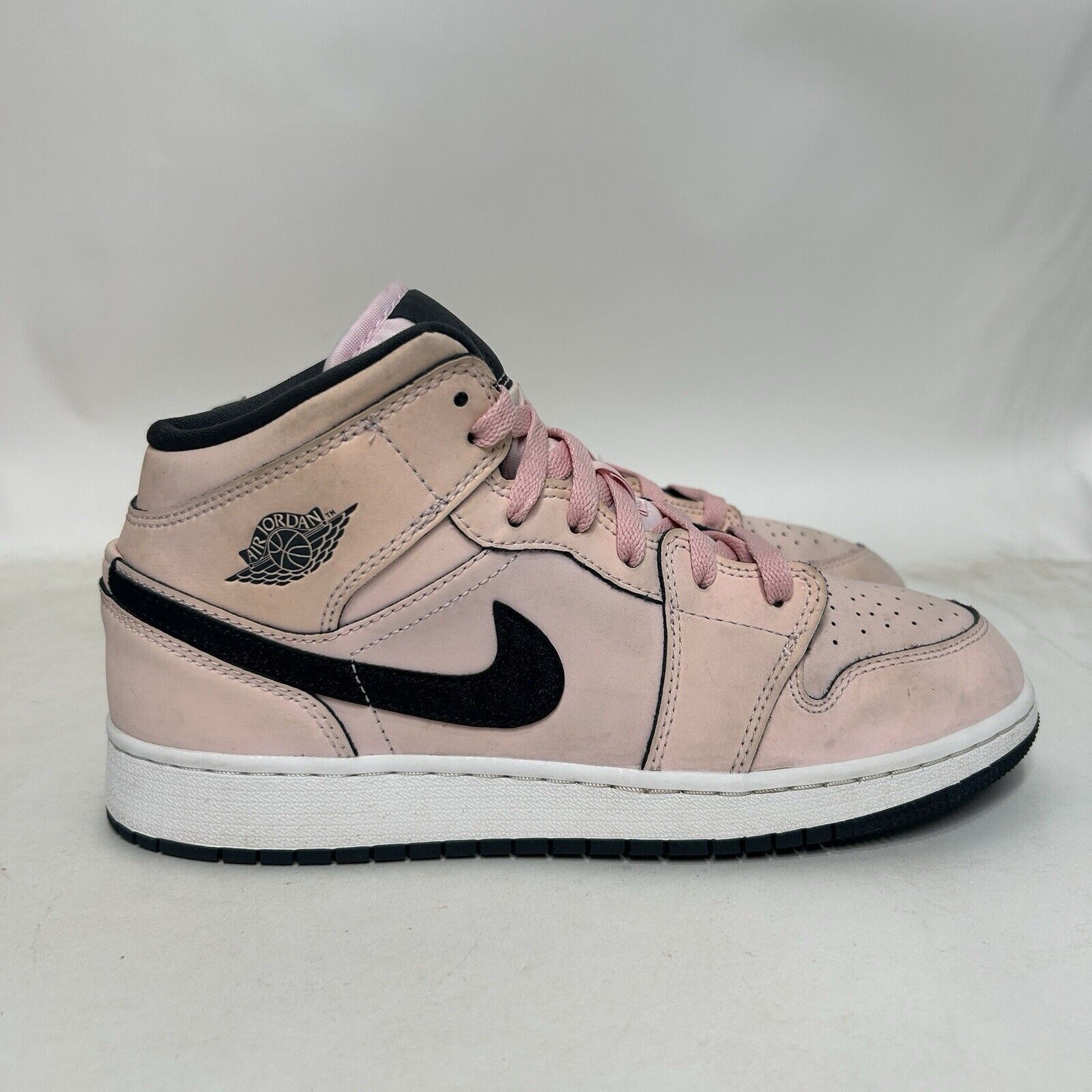 Jordan Brand Nike Air Jordan 1 Mid Retro GS “Pink Foam” 2024 Size US 8.5 / IT 38.5 - 4 Thumbnail
