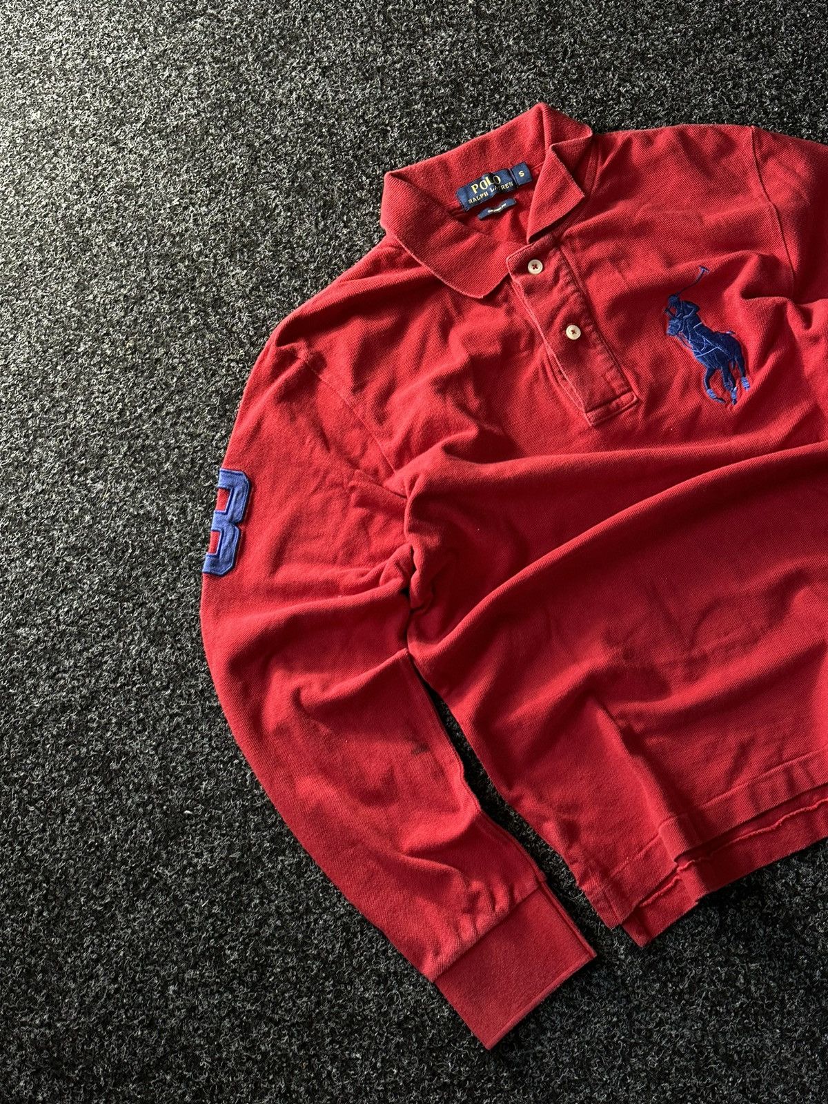 Polo Ralph Lauren × Vintage ❗️Vintage POLO Shirt Polo Ralph Lauren #3 USA Chief Keef styl Size US S / EU 44-46 / 1 - 2 Thumbnail