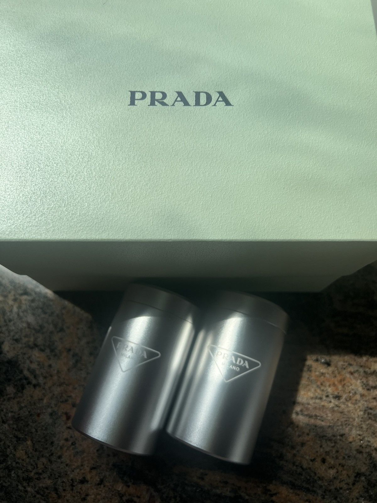Prada Prada aluminum storage can container box set Size ONE SIZE - 2 Thumbnail