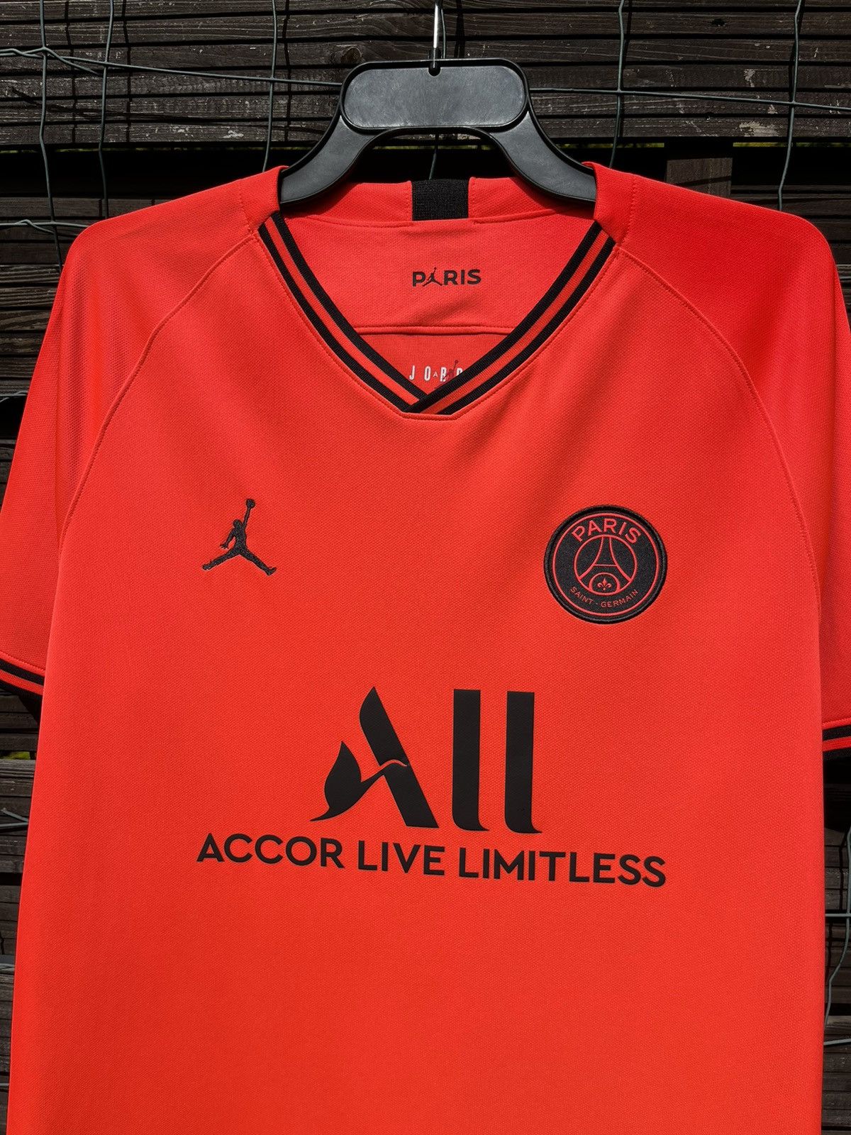 Jordan Brand × Nike 🔥 PSG PARIS SAINT GERMAIN 2019 2020 NIKE AWAY SOCCER JERSEY Size US XL / EU 56 / 4 - 4 Thumbnail