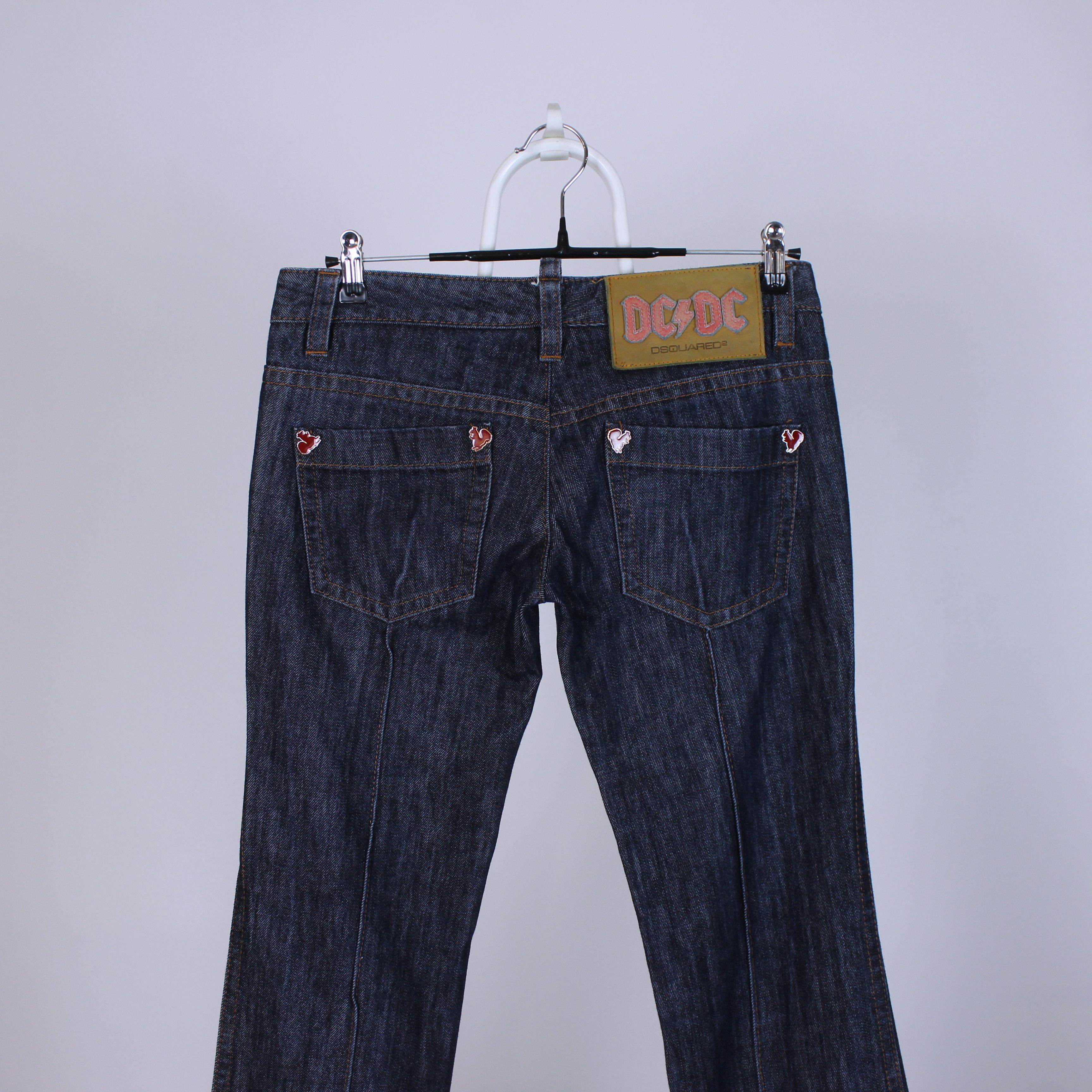AC/DC Dsquared2 AC/DC vintage women denim jeans Canada US 4 6 Size 28" / US 6 / IT 42 - 13 Thumbnail