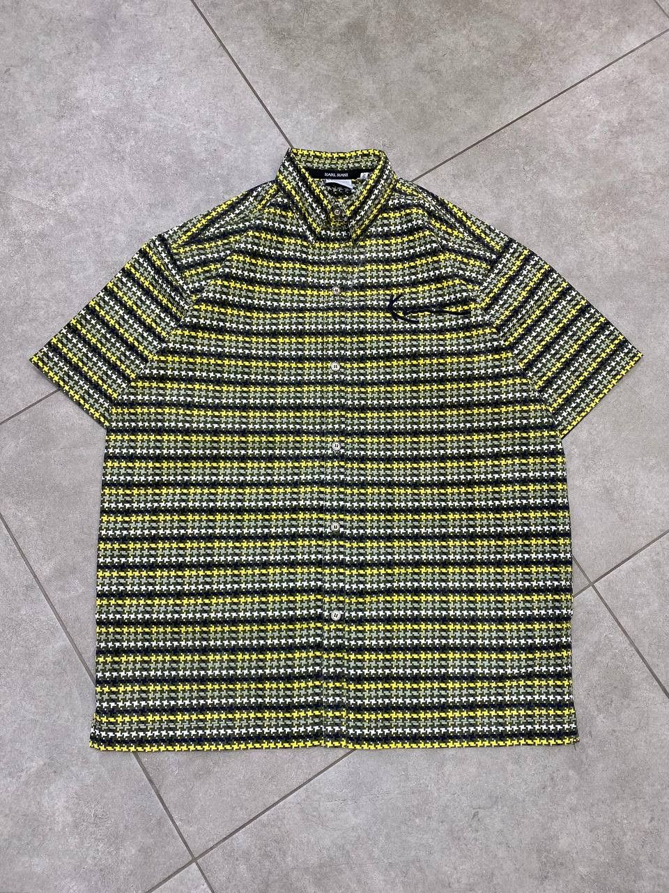 Karl Kani Vintage Karl Kani Y2K Checkered Short Sleeve Buttons Shirt Size US M / EU 48-50 / 2 - 1 Thumbnail