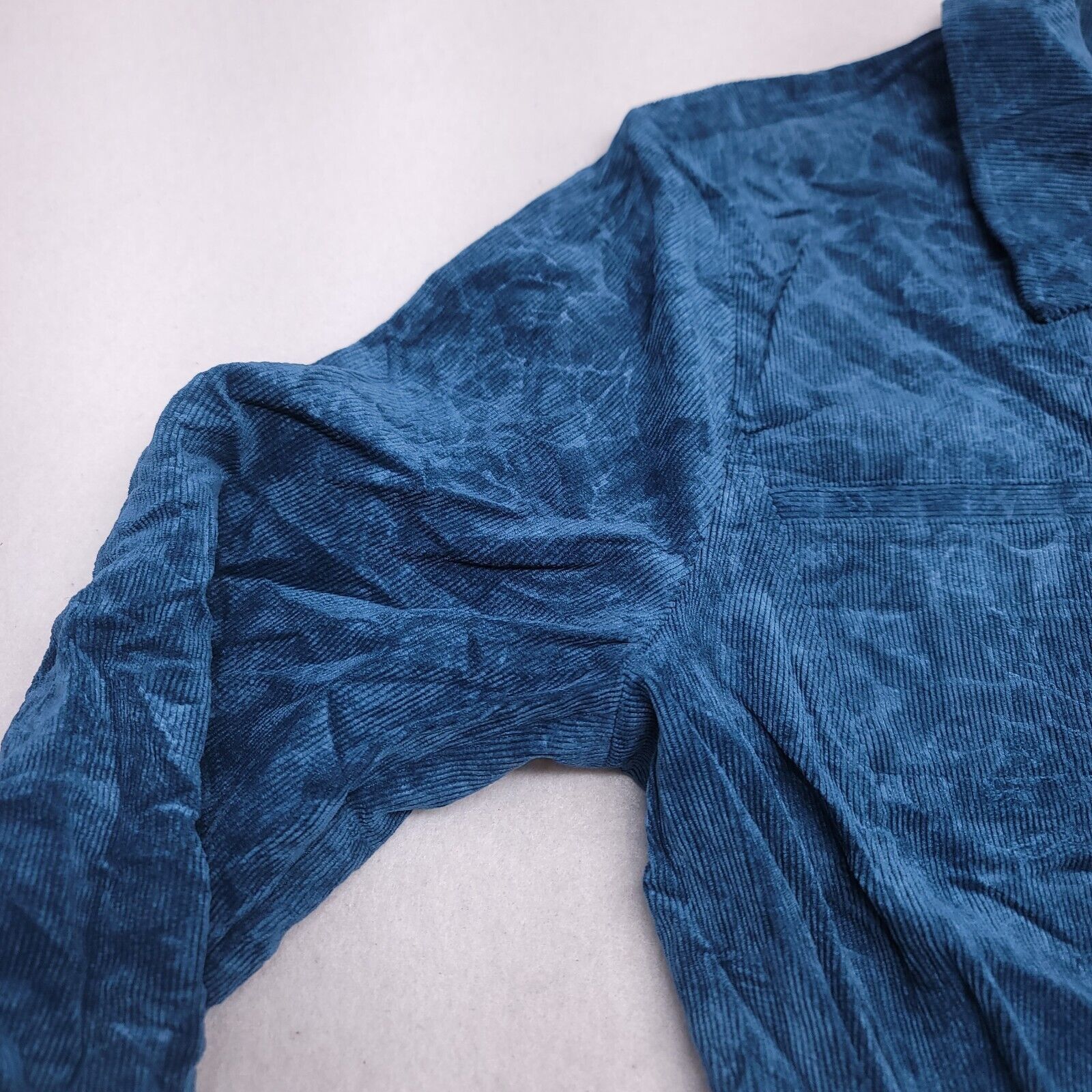 Chicos Chicos Casual Long Sleeve Zip Up Jacket Womens Size 2 Blue Size XS / US 0-2 / IT 36-38 - 4 Thumbnail