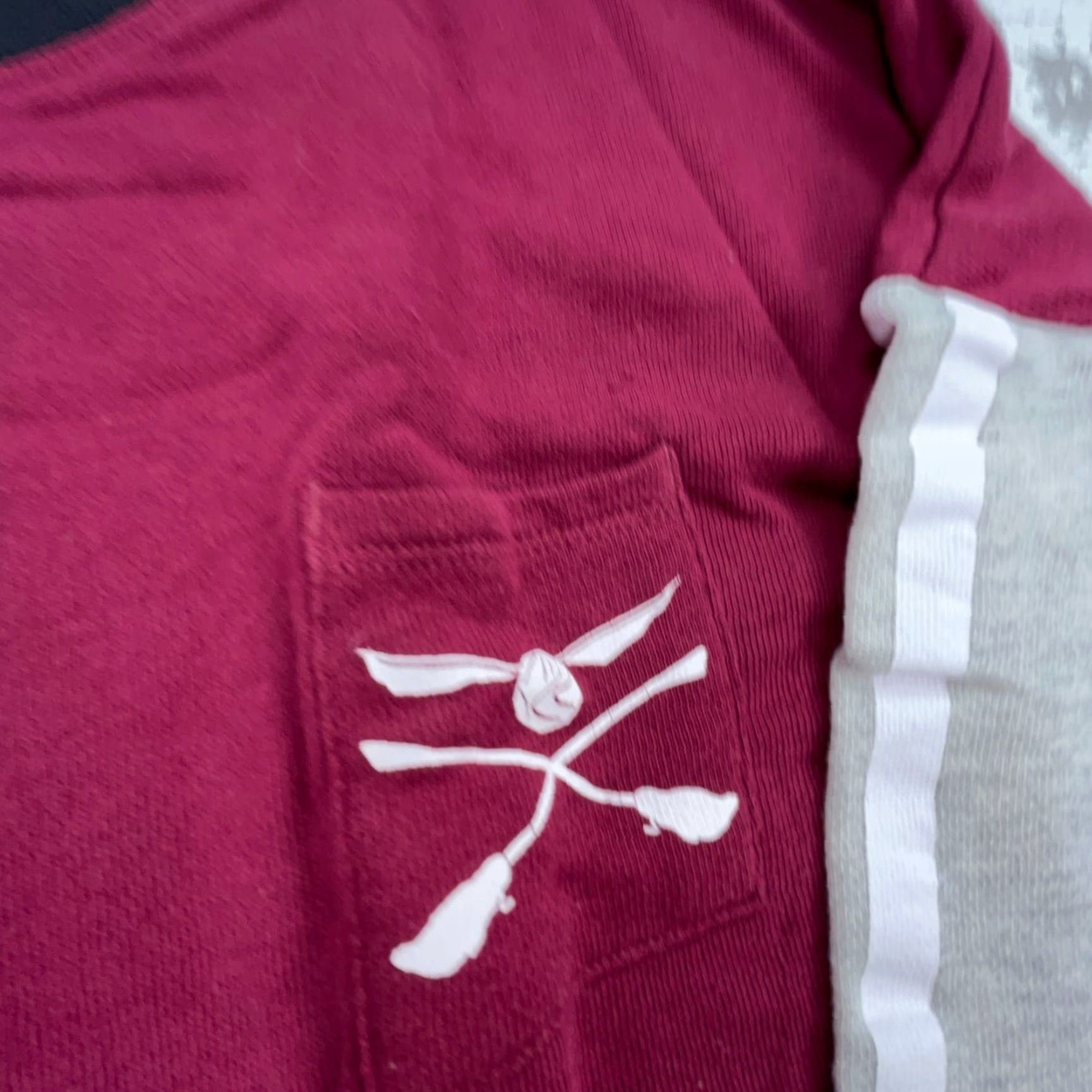 Vintage Harry Potter Sweatshirt Women S Red Knit Pullover Crew Neck Logo All Seasons Lightweight Character: Harry Potter, Quidditch, Small (S) Clothing Size S / US 4 / IT 40 - 7 Thumbnail