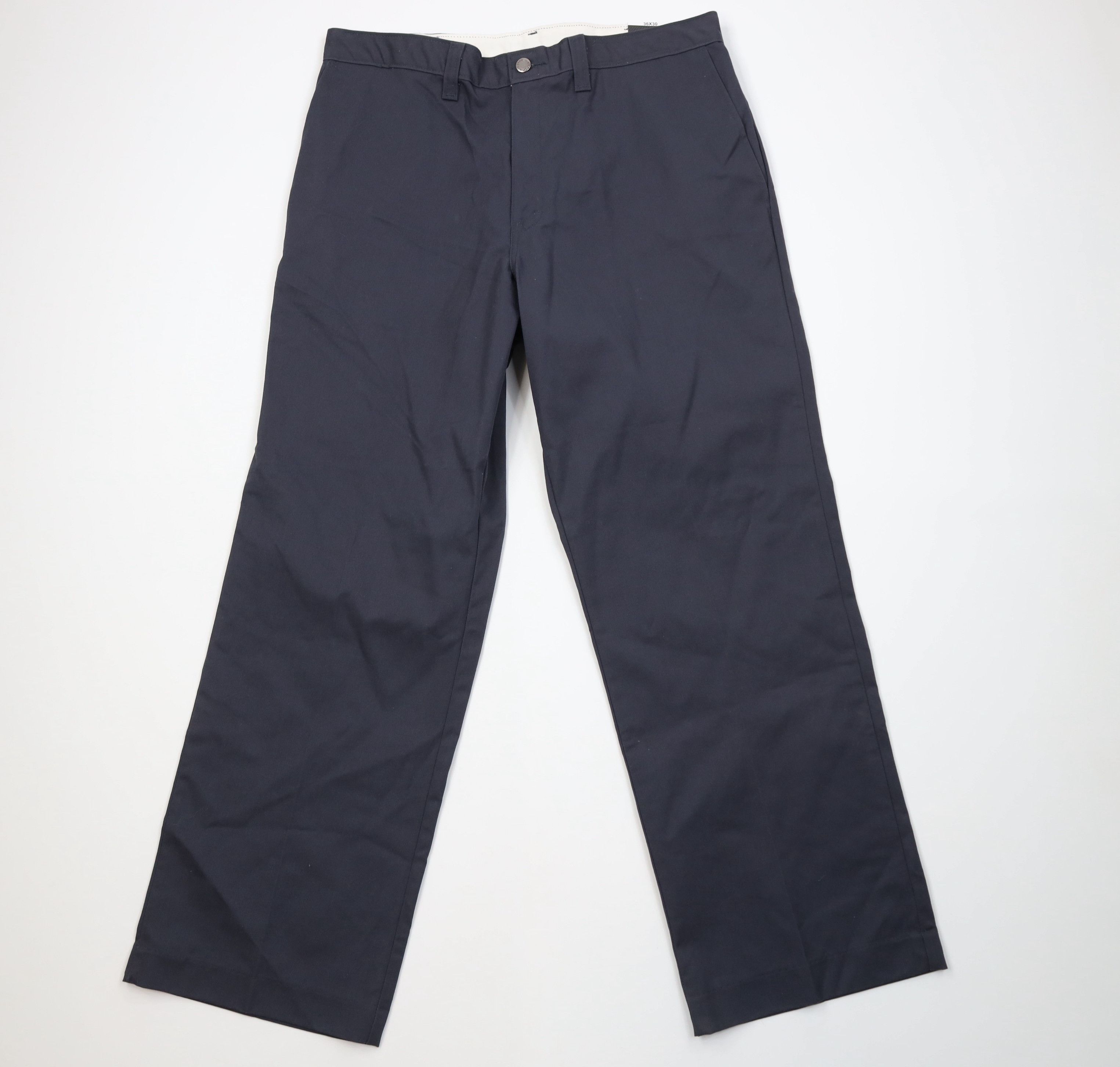Dickies Deadstock Vintage Y2K Dickies Wide Leg Dungaree Pants Gray Size US 36 / EU 52 - 1 Thumbnail