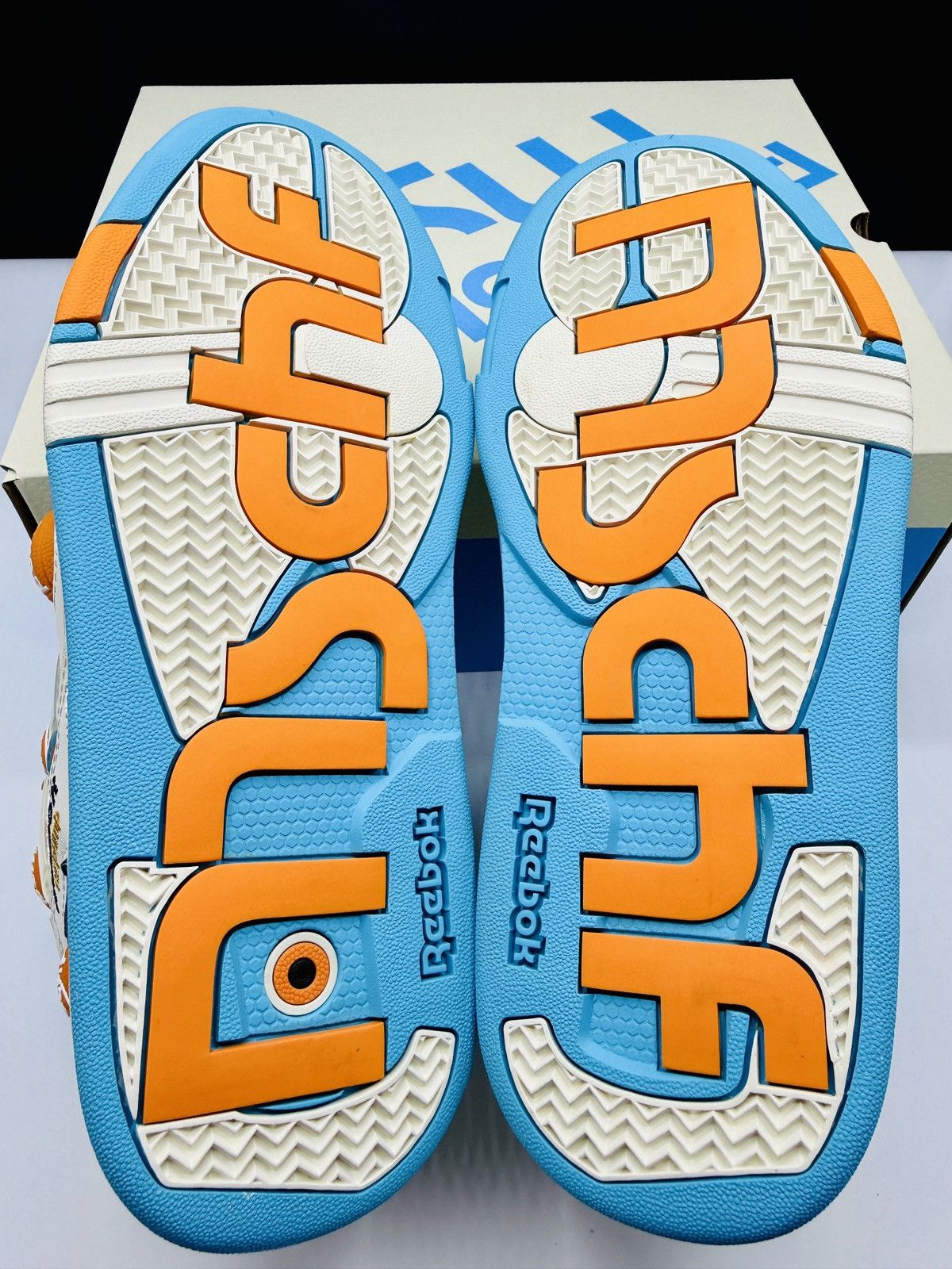 MSCHF MSCHF x Reebok Omni Zone IX Pump size 6 Blue Orange MSCHF013 Size US 6 / EU 39 - 14 Thumbnail