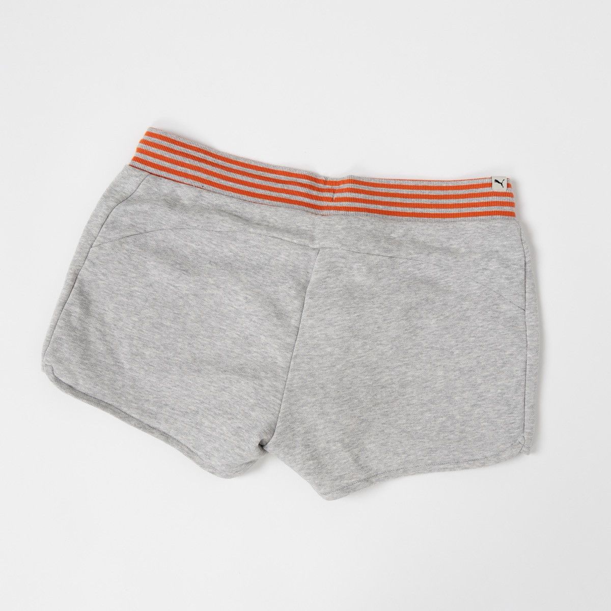 Puma Puma Womens Gray Lounge Sweat Shorts Casual Athletic Logo Size 34" / US 12 / IT 48 - 2 Thumbnail