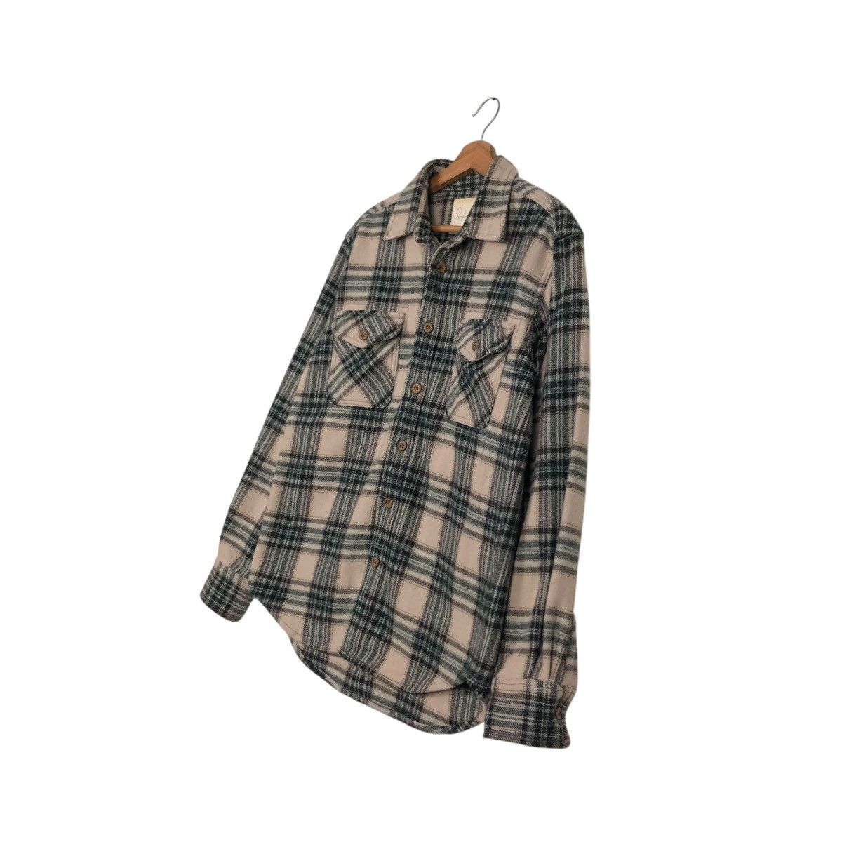 Japanese Brand × Vintage 🔥VINTAGE FLANNEL BIKER JACKET FELISSIMO TARTAN DESIGN CHECK Size US M / EU 48-50 / 2 - 4 Thumbnail