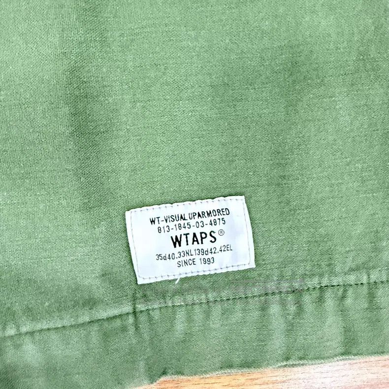 Wtaps Wtaps Green short-sleeve Size US L / EU 52-54 / 3 - 6 Thumbnail
