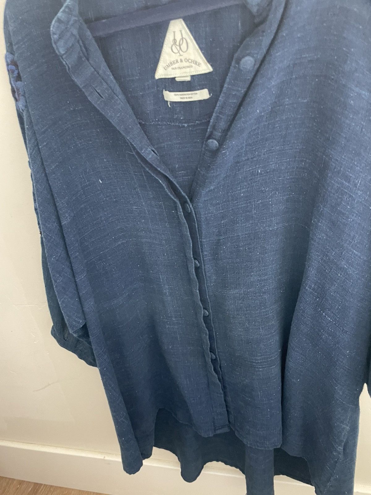 Other Umber & Ochre Indigo Shirt Size XS / US 0-2 / IT 36-38 - 7 Thumbnail