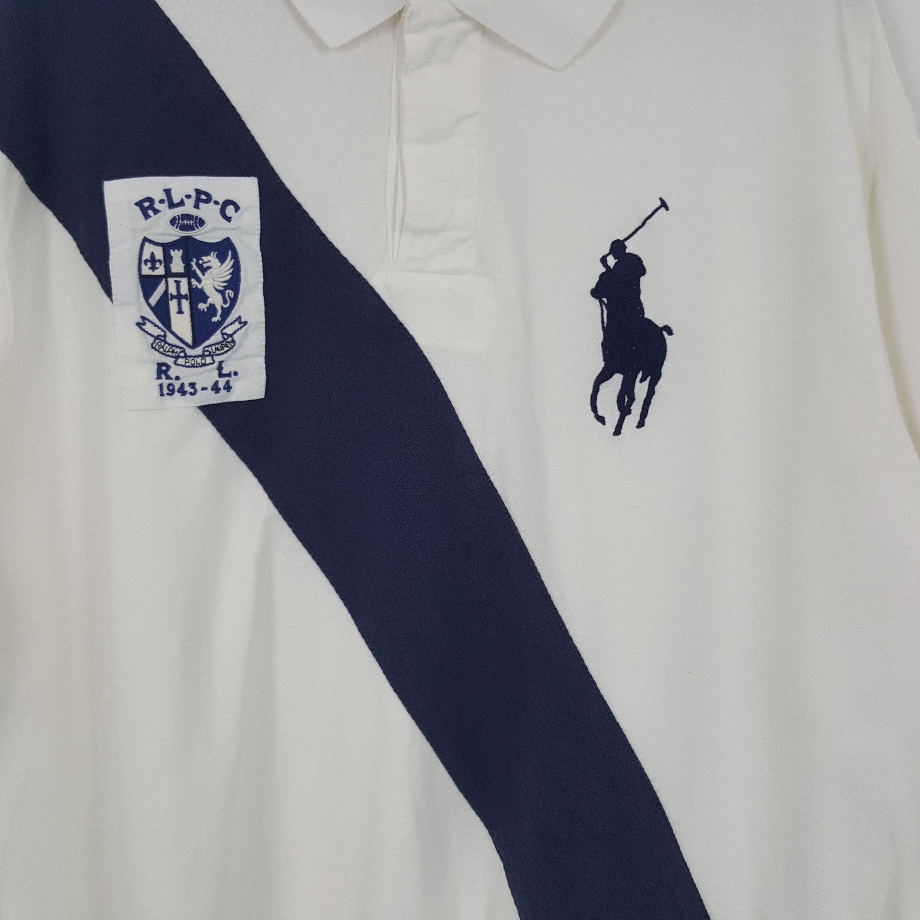 Polo Ralph Lauren × Vintage Vintage Polo by Ralph Lauren American Designer Polos Size US XXL / EU 58 / 5 - 2 Thumbnail