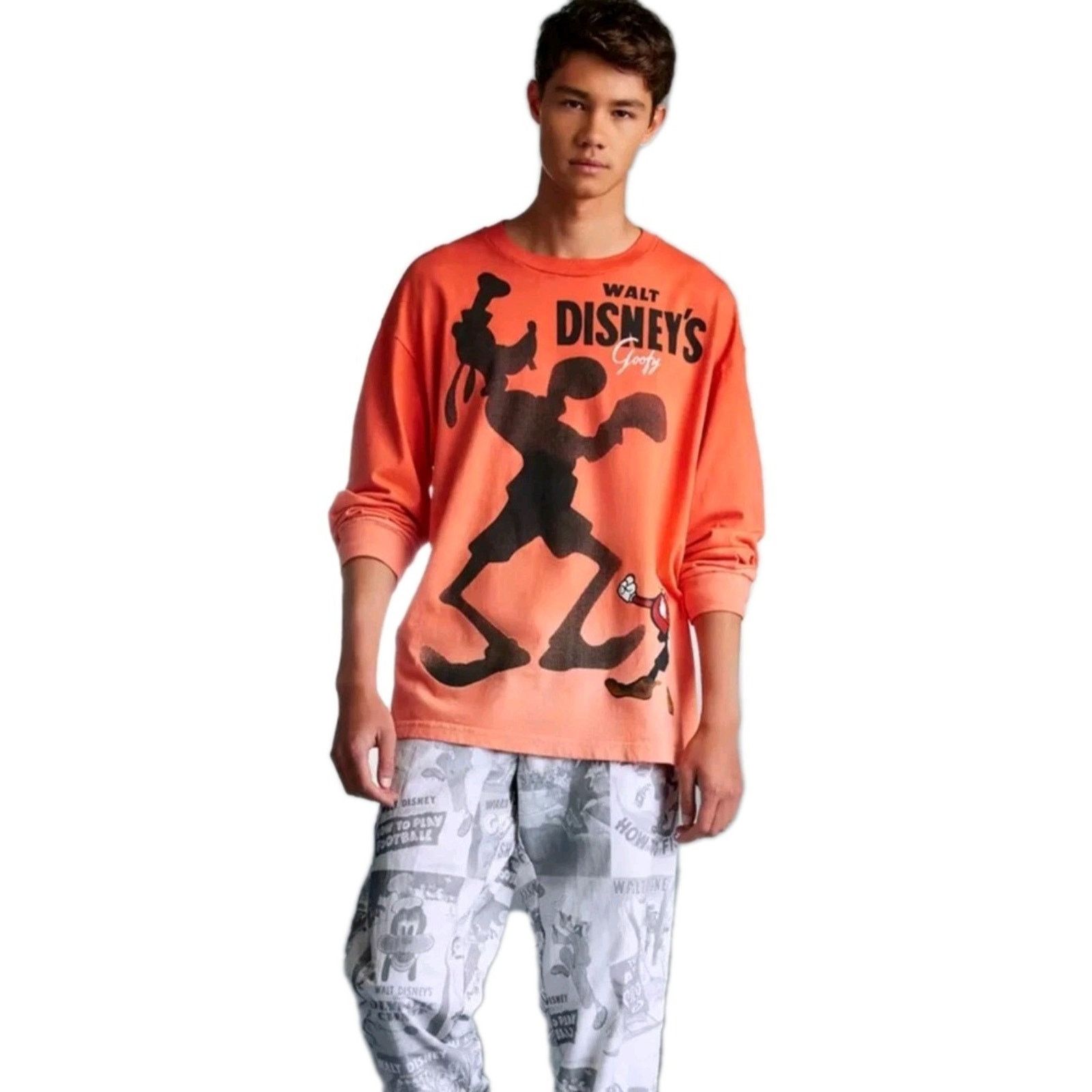 Disney Disney Store VTG Goofy Sweatpants Unisex Graphic Spell Out M Size 30" / US 8 / IT 44 - 1 Thumbnail