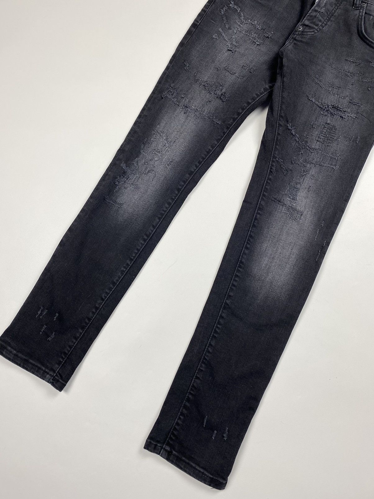 Dsquared2 Dsquared ladies skinny Dan Jean distressed denim jeans Size 30" / US 8 / IT 44 - 5 Thumbnail
