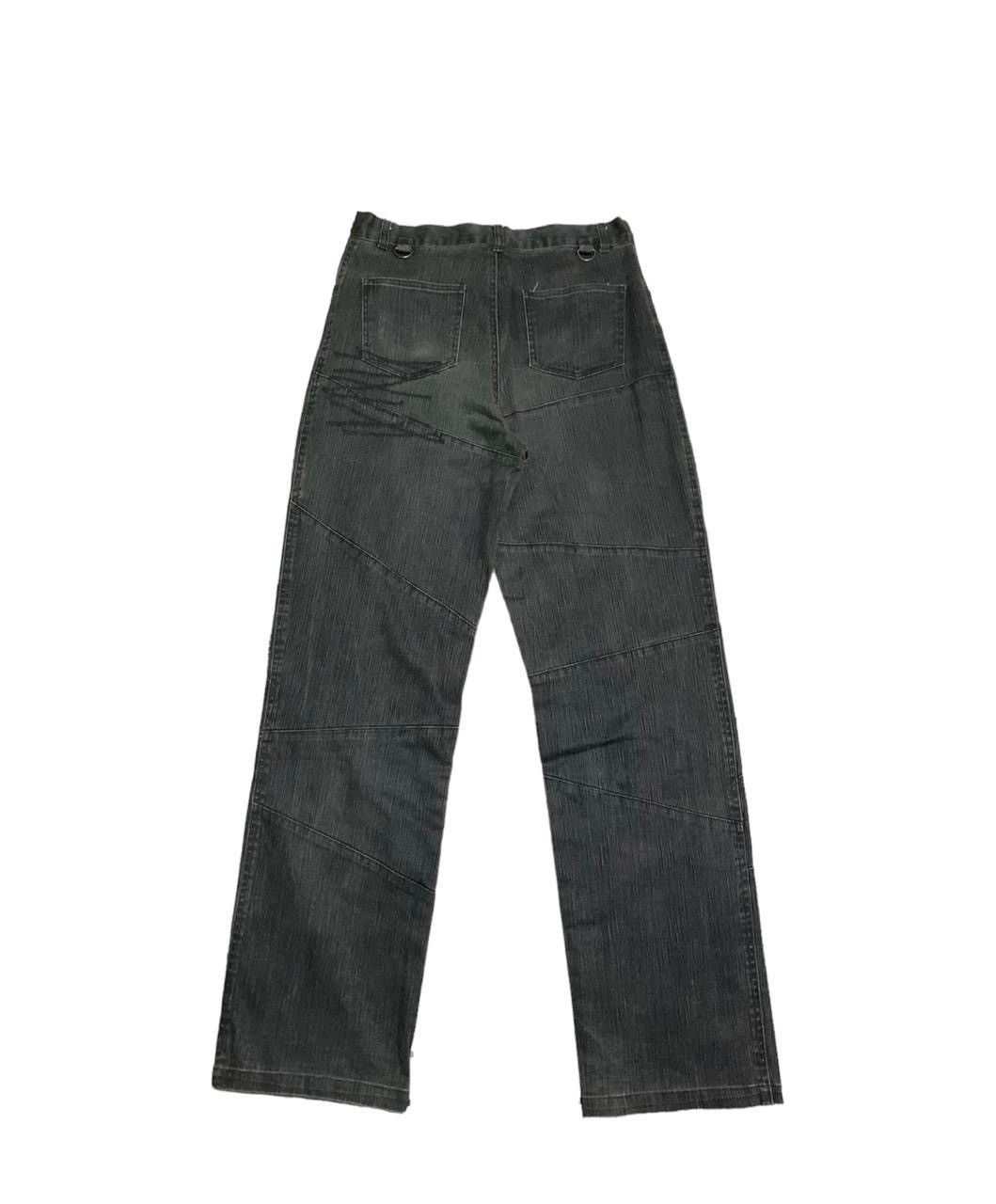 Japanese brand slash number denim pants