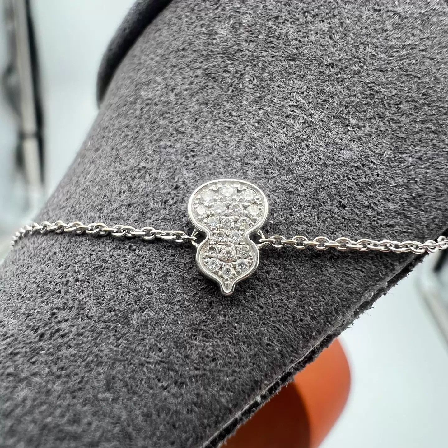 Other QEELIN 18K White Gold Black Silver Gourd Size ONE SIZE - 6 Thumbnail