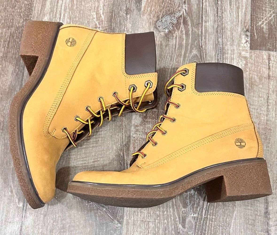 Timberland Brinda 6 Inch Lace Up Heeled Boots Footwear