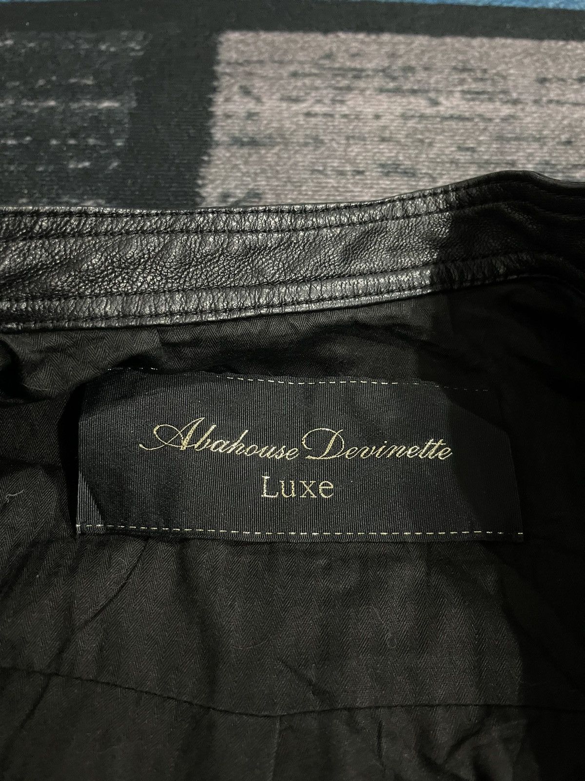 ABAHOUSE Vintage Abahouse Devinette Luxe Leather Jacket Size XS / US 0-2 / IT 36-38 - 10 Thumbnail