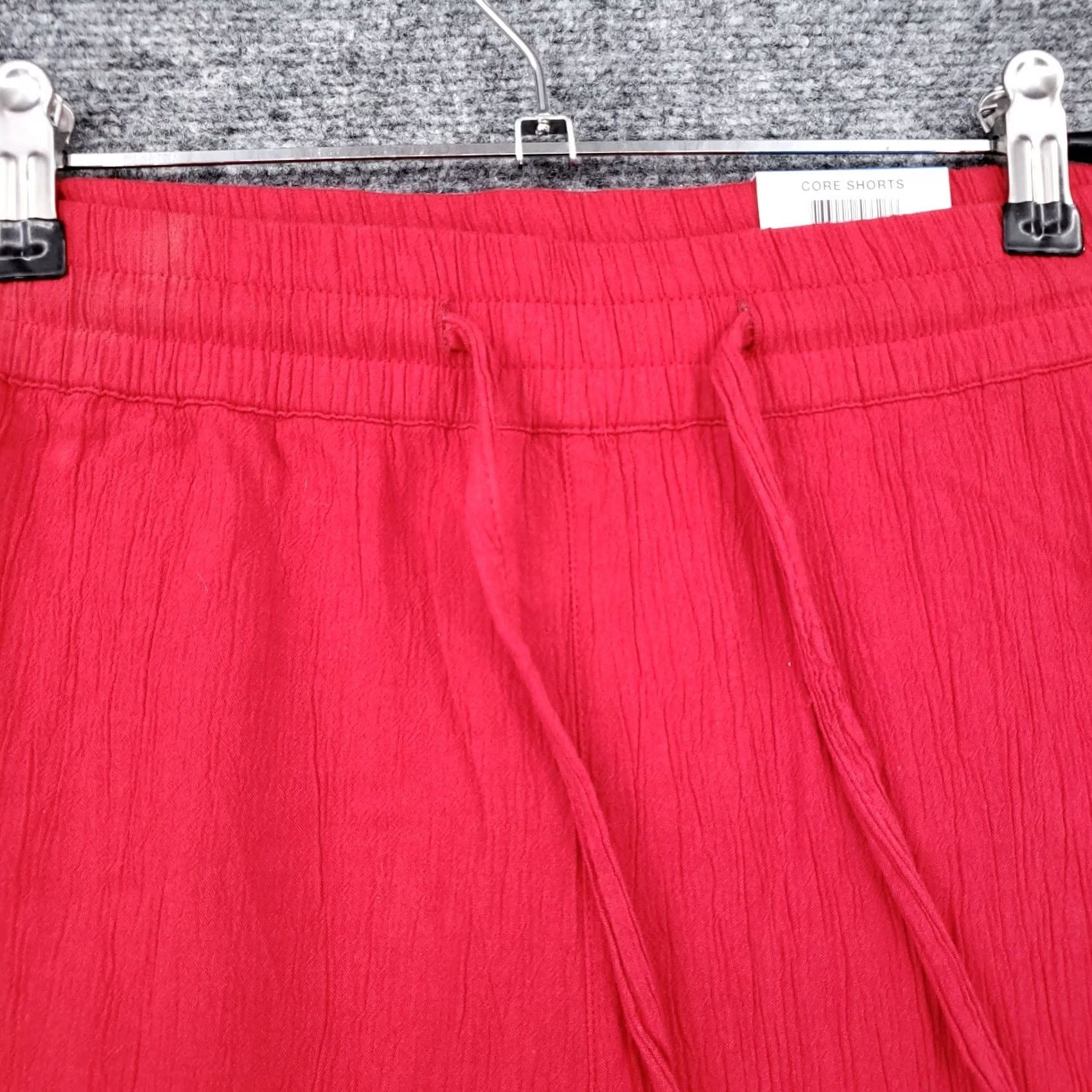 Vintage Style&co. Shorts Women XL Red Mid Rise Pull On Casual NWT Short Size 40" / US 18 - 3 Thumbnail