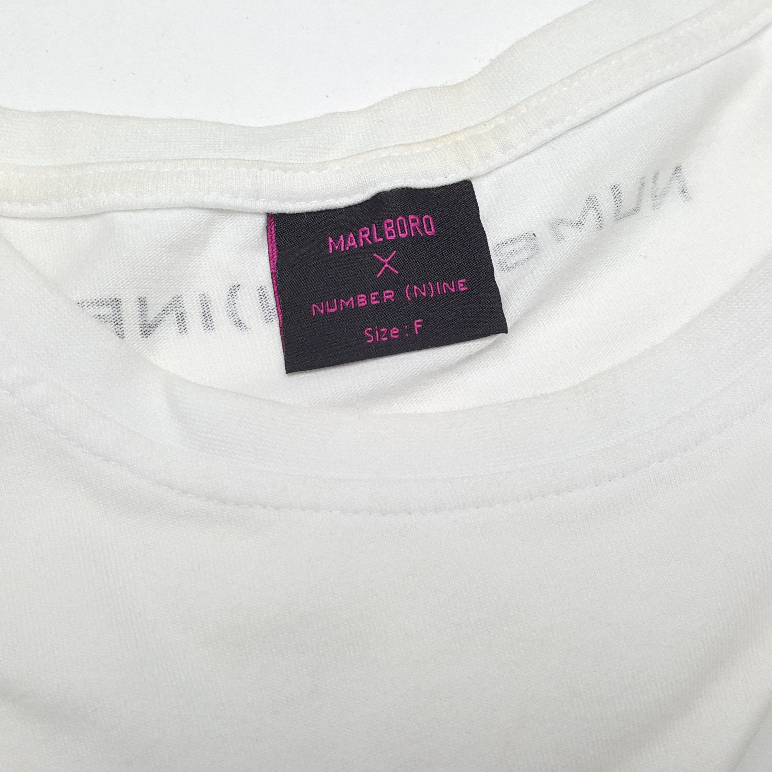 Marlboro × Number (N)ine × Vintage MARLBORO x NUMBER NINE Japanese Brand Streetwear Tshirt Size US M / EU 48-50 / 2 - 7 Thumbnail