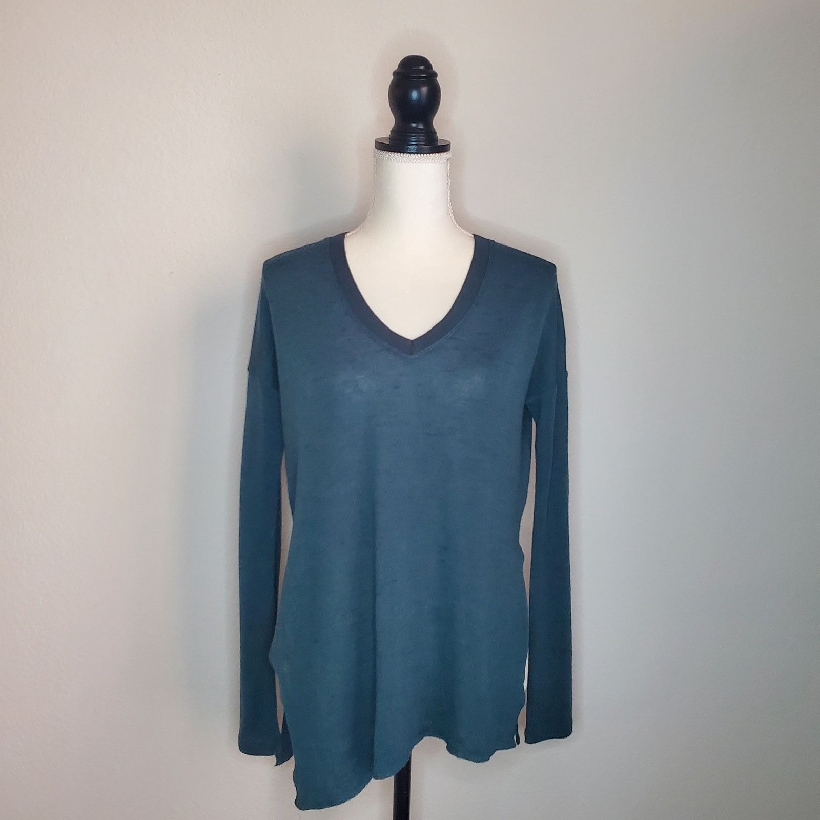 Aritzia Aritzia Sherbrooke Teal Sweater XS Size XS / US 0-2 / IT 36-38 - 1 Thumbnail