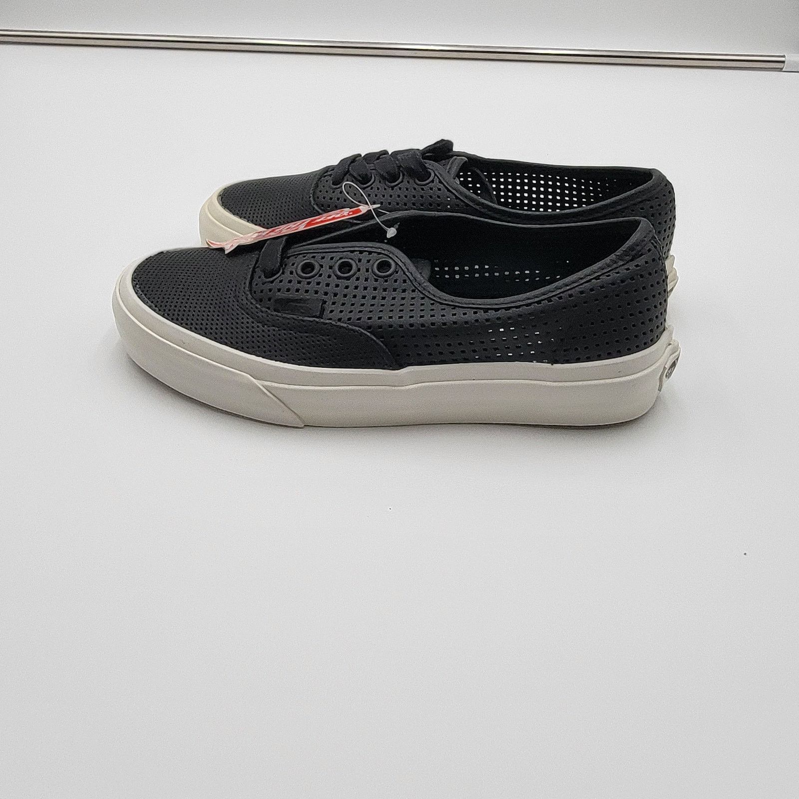 Vans Vans Authentic DX Square Perf Sz 4M/5.5W Black VN038ESIUZ Size US 5.5 / IT 35.5 - 3 Thumbnail