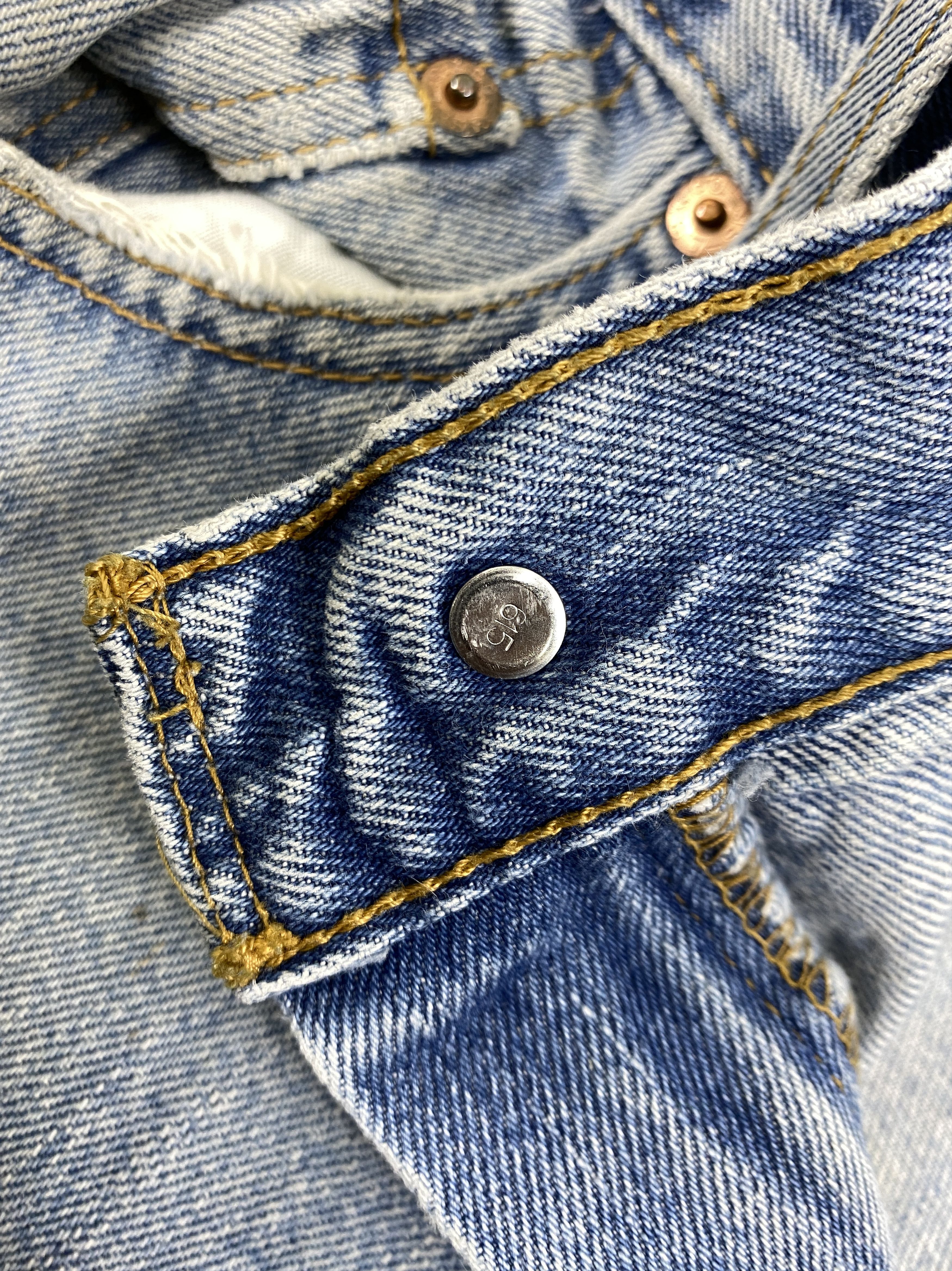 Levi's Light Blue Wash Vintage Levi's 560 34x31.5 Denim -SJ146 Size US 34 / EU 50 - 7 Thumbnail