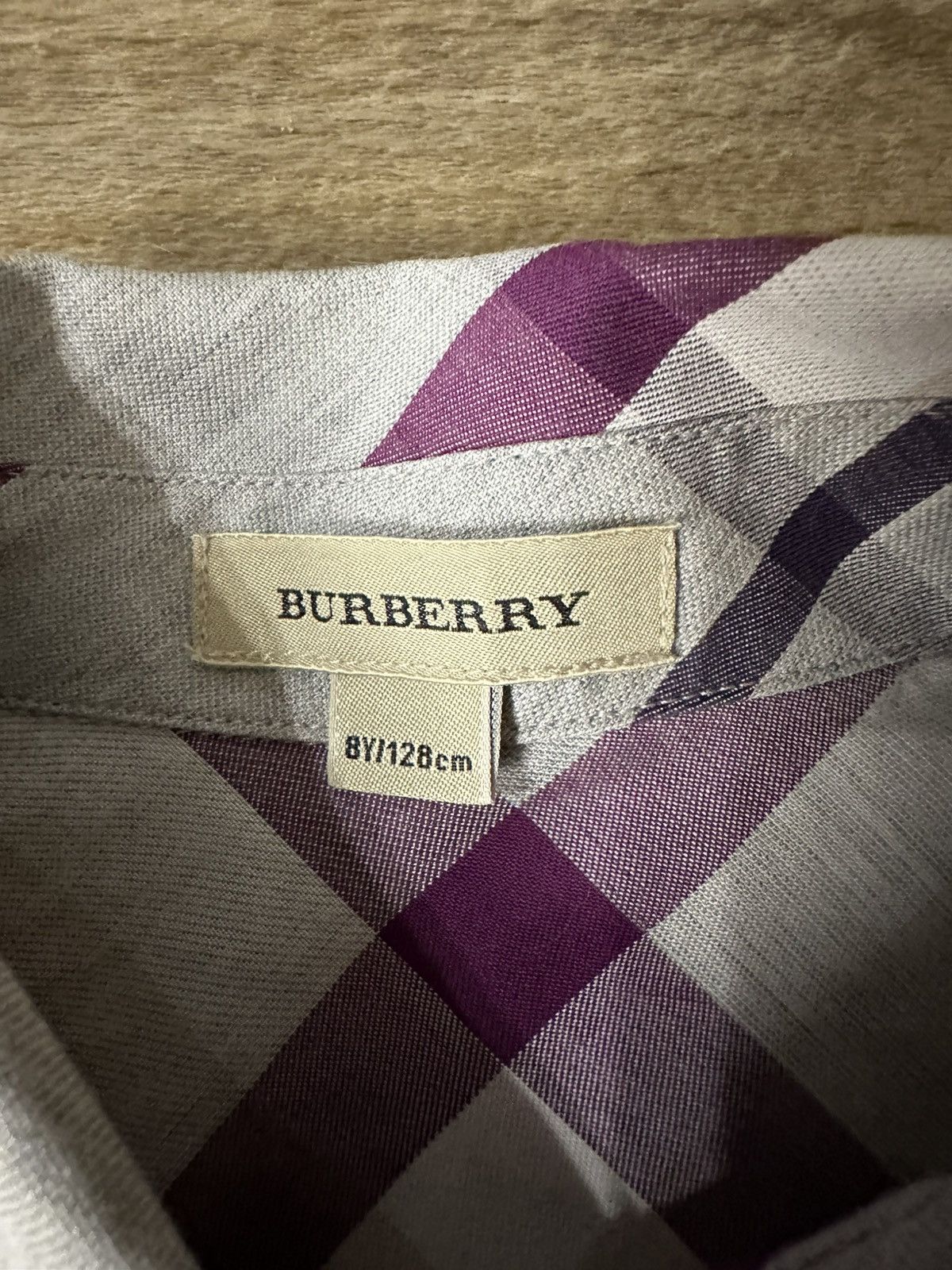 Burberry Burberry kids shirt size 6Y Size XXS / US 00 / IT 34 - 2 Thumbnail