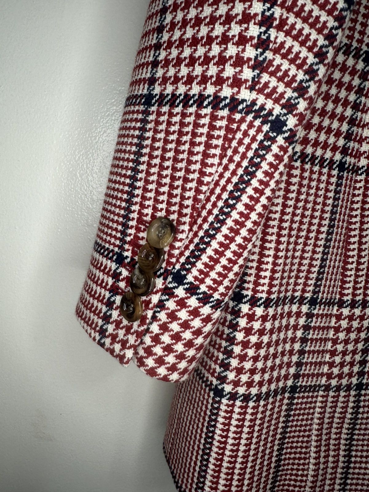 Gucci Gucci Wool Plaid Blazer Size 44R - 5 Thumbnail