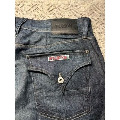 Hudson HUDSON Los Angeles Jeans Blue Dark Wash Men’s Size W34x34 Cu Size US 34 / EU 50 - 7 Thumbnail