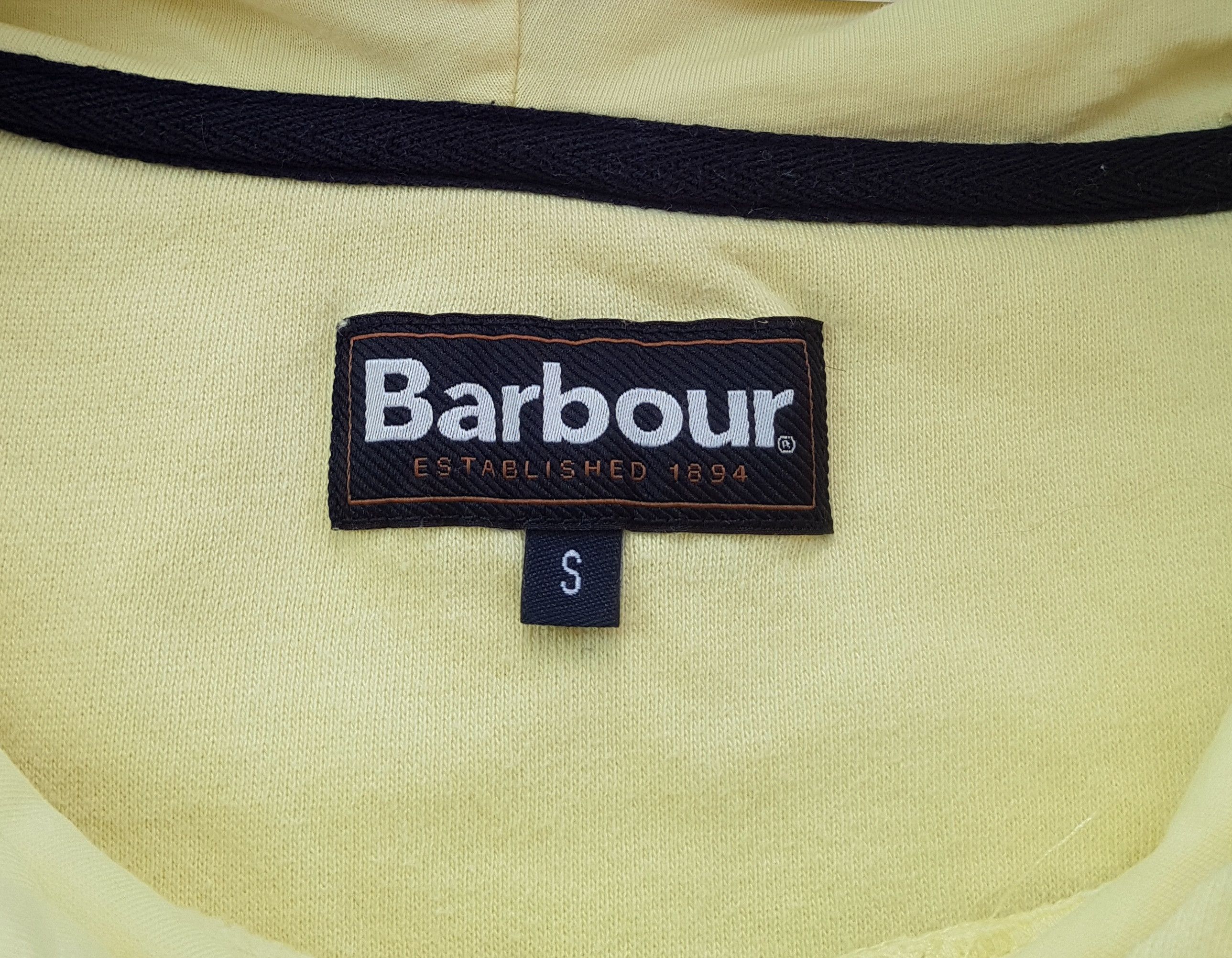 Barbour Barbour Big Logo Hoodie Sweatshirt Pullover sz S Size US S / EU 44-46 / 1 - 5 Thumbnail