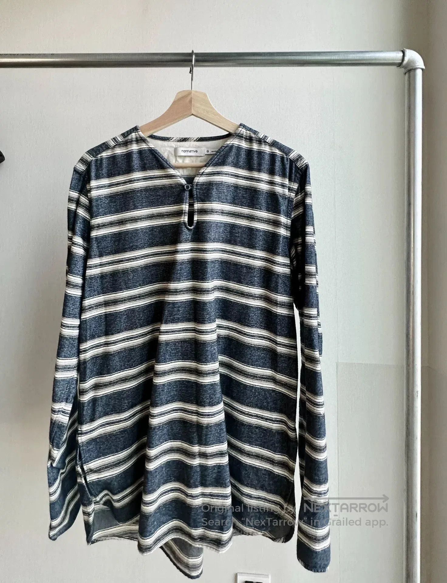 Nonnative nonnative Blue Striped Flannel Top. Size US M / EU 48-50 / 2 - 1 Thumbnail
