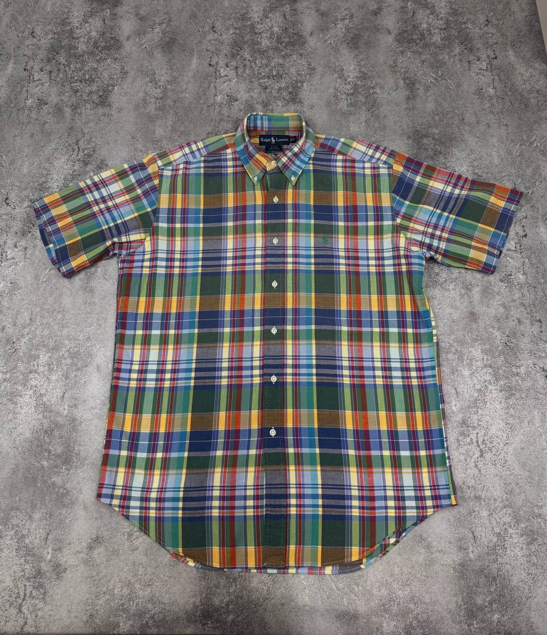 Ralph Lauren Ralph Lauren Men Cotton Shirt Multicolor Short Sleeve Size M Size US M / EU 48-50 / 2 - 1 Thumbnail