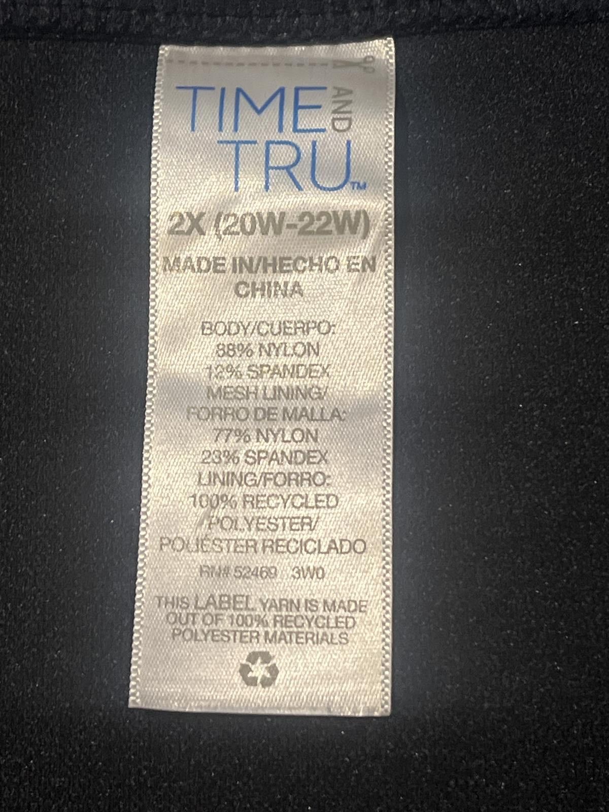 Other Time and Tru Women's Swim Bottoms 2X Black EUC Size ONE SIZE - 3 Thumbnail