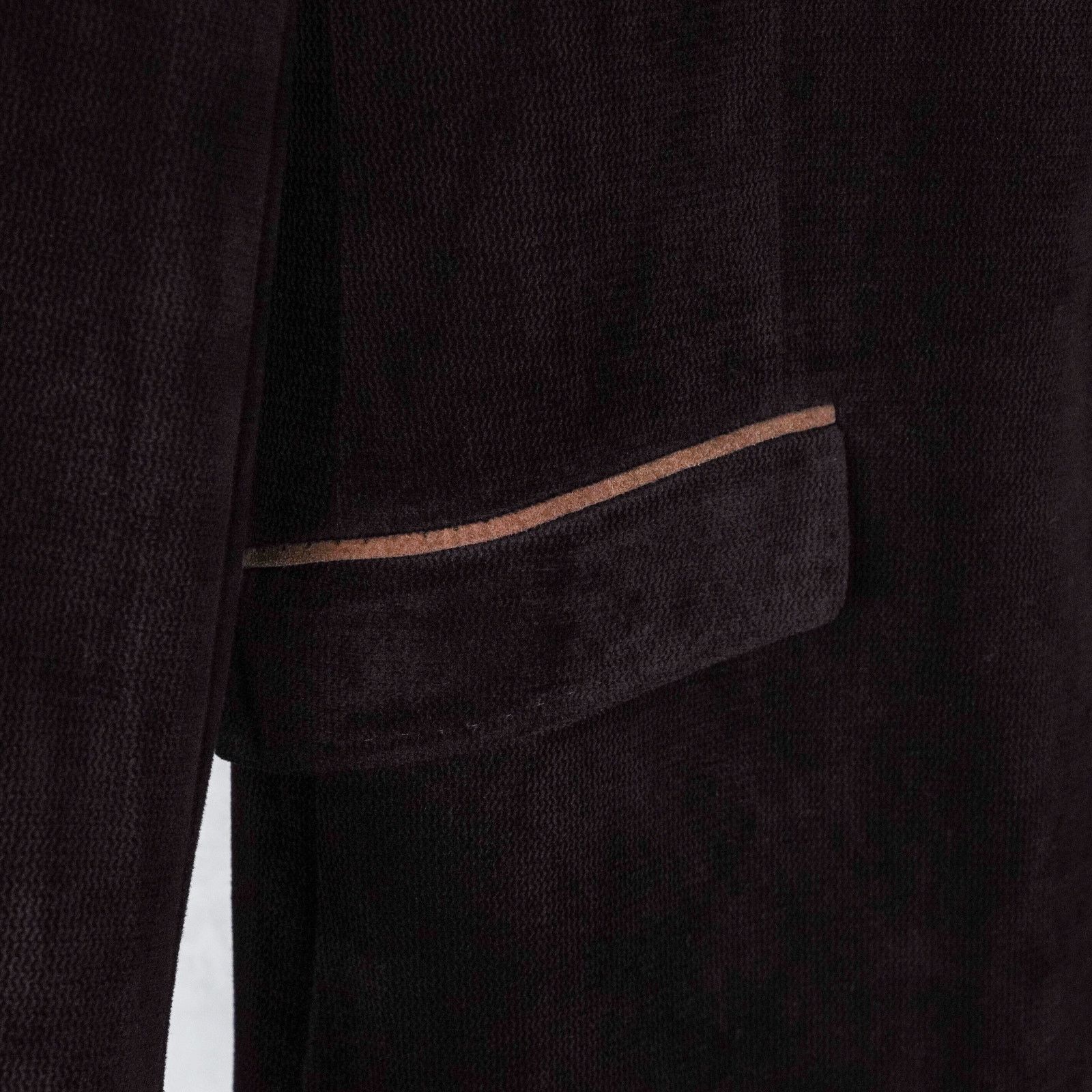Brioni Brioni brown textured corduroy paisley pattern blazer jacket Size US L / EU 52-54 / 3 - 9 Thumbnail