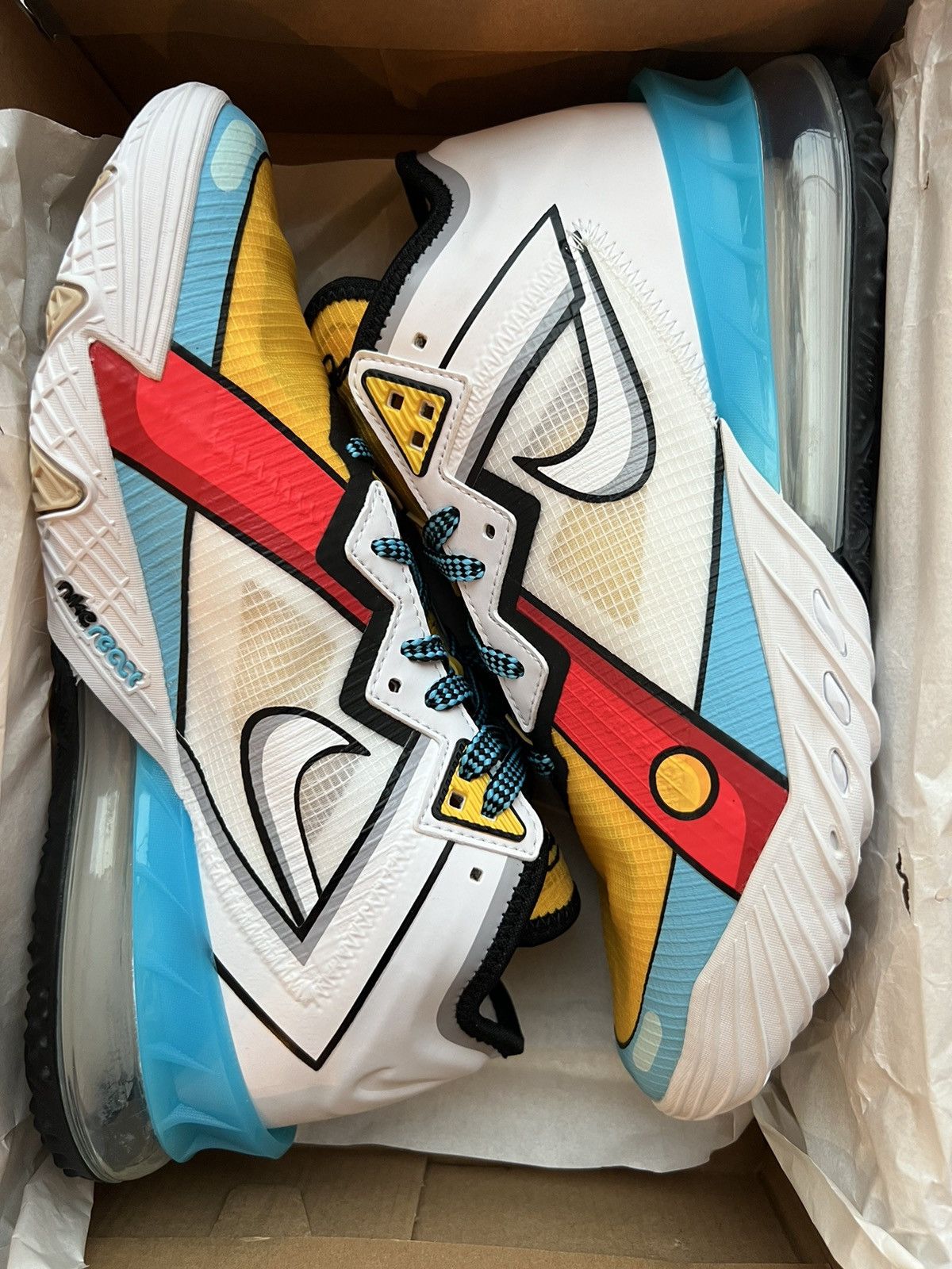 Nike Nike LeBron 18 EP Low Stewie Size 7.5 Size US 7.5 / EU 40-41 - 9 Thumbnail