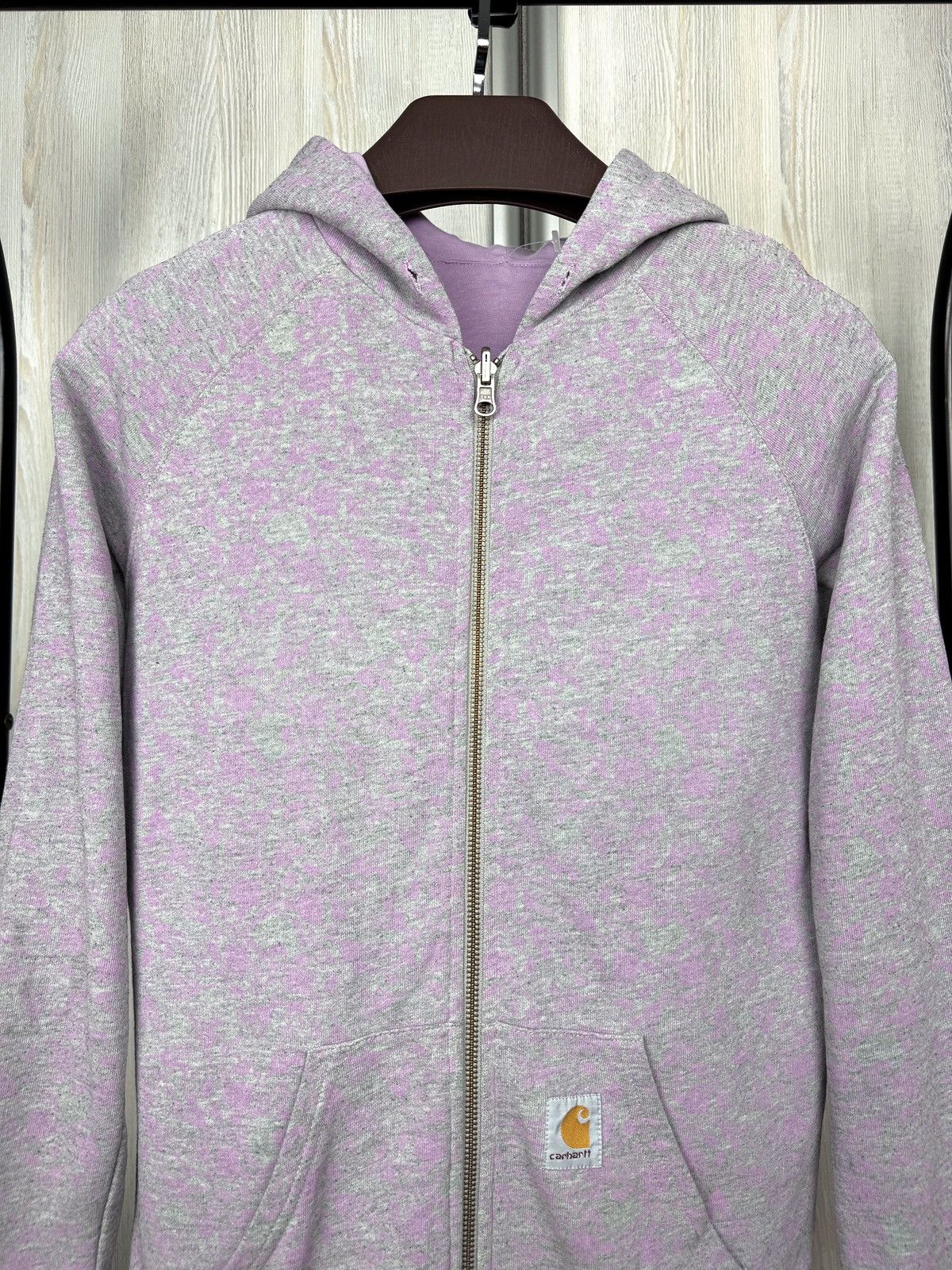 Carhartt Carhartt w' hooded mellow reversible grey purple jacket Size M / US 6-8 / IT 42-44 - 5 Thumbnail