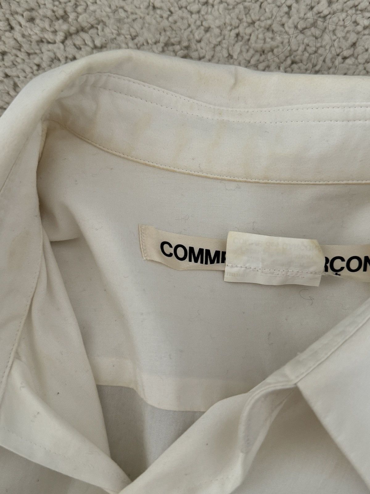 Comme des Garcons White Comme des Garçons Tunic Size S / US 4 / IT 40 - 7 Thumbnail