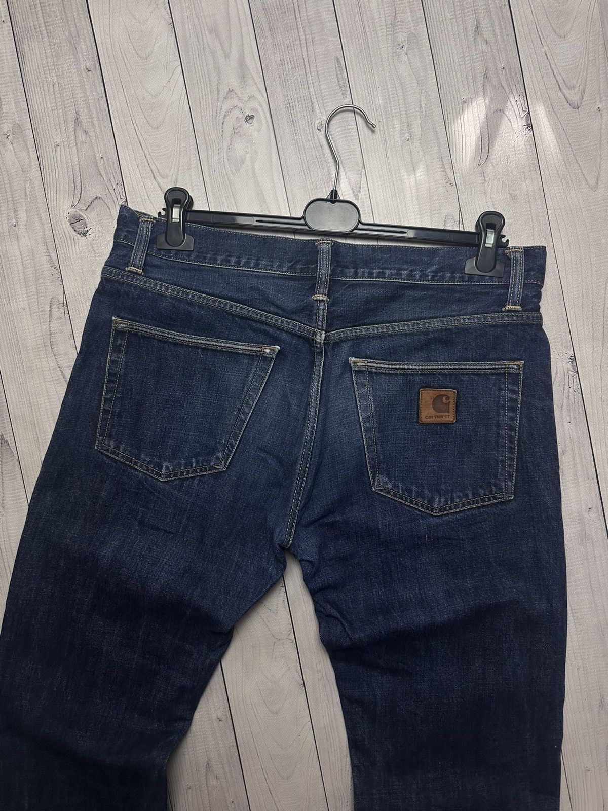 Carhartt Wip × Vintage Vintage Carhartt Wip Demin jeans logo size 34/32 Size US 34 / EU 50 - 3 Thumbnail