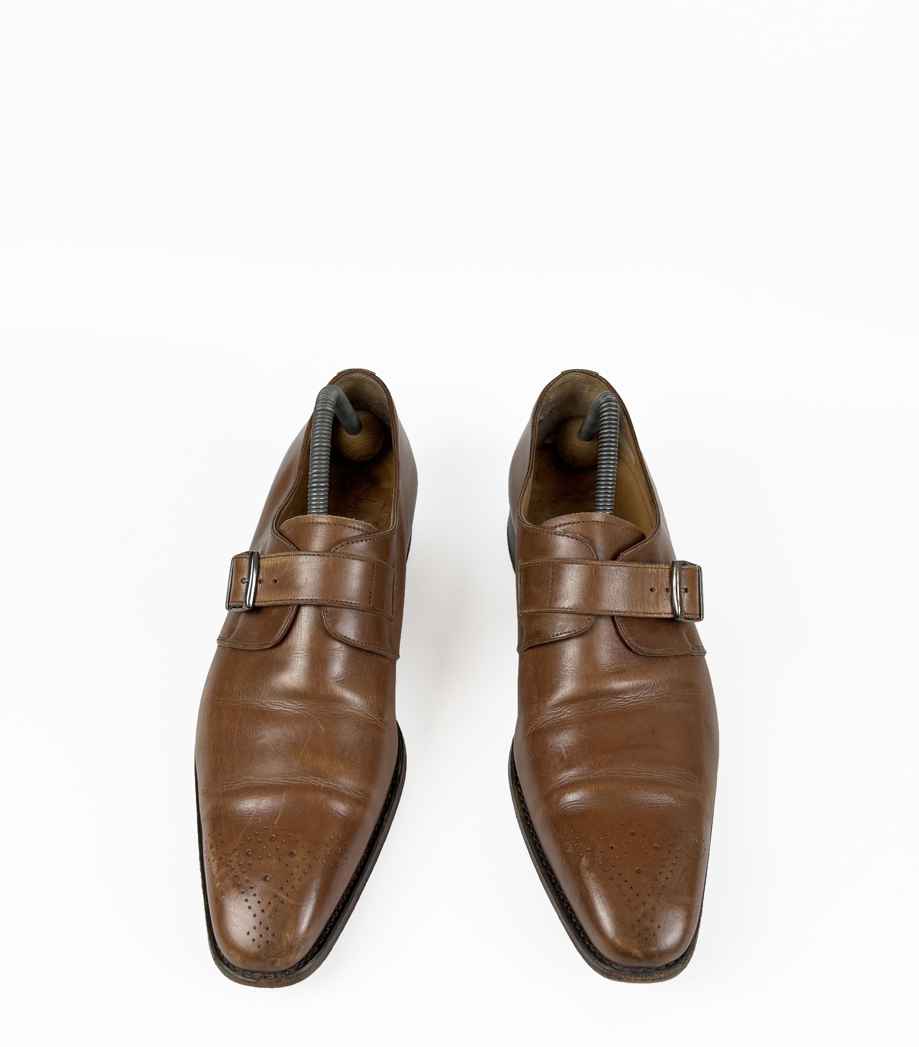 Other Goodyear Welted x Louis Boston Leather Monk Straps Size 8.5 Size US 9.5 / EU 42-43 - 3 Thumbnail