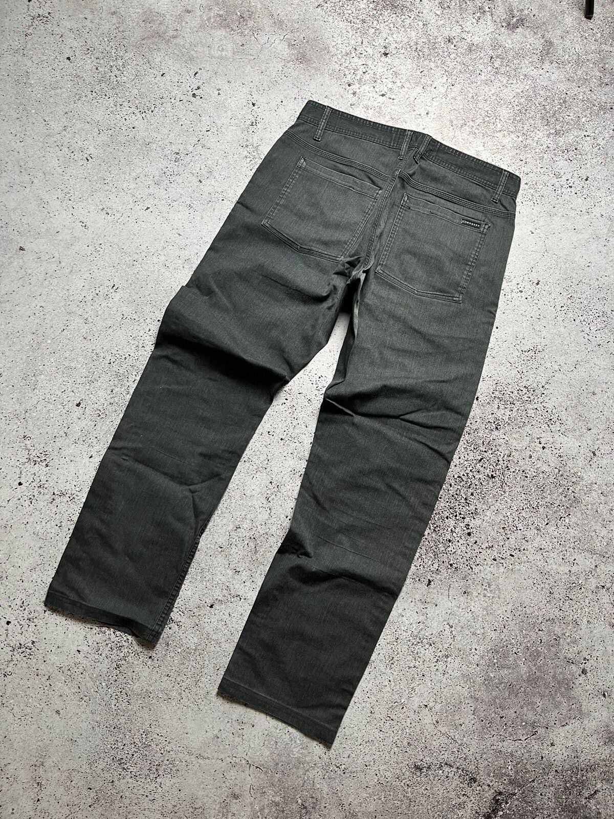 Pre-owned Oakley X Vintage Oakley Jeans Grey In Black